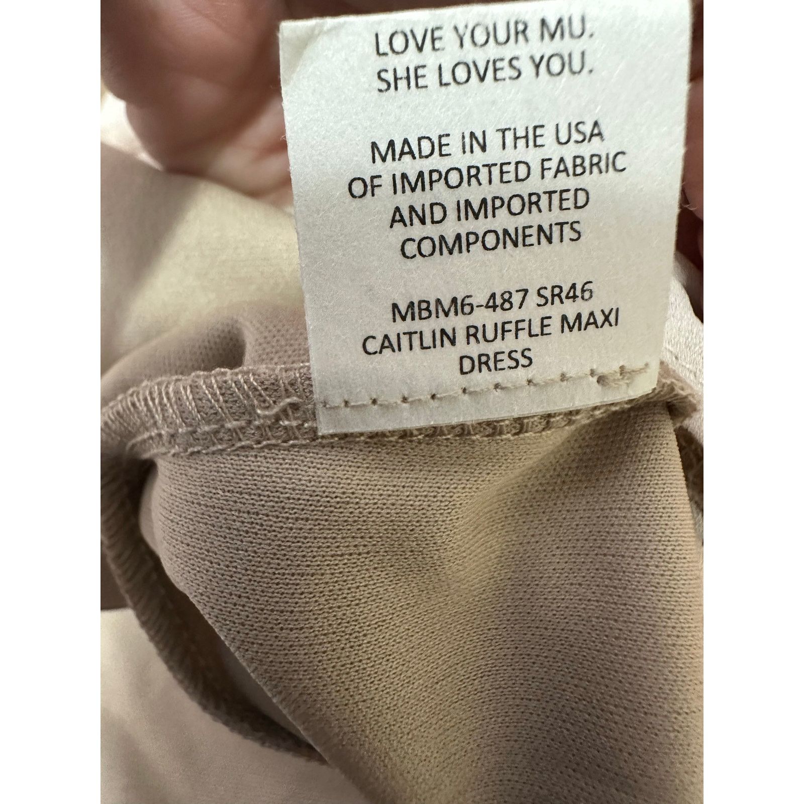 Show Me Your MuMu Show Me Your Mumu Caitlin Ruffle Maxi Dress Size XS Size XS / US 0-2 / IT 36-38 - 5 Thumbnail