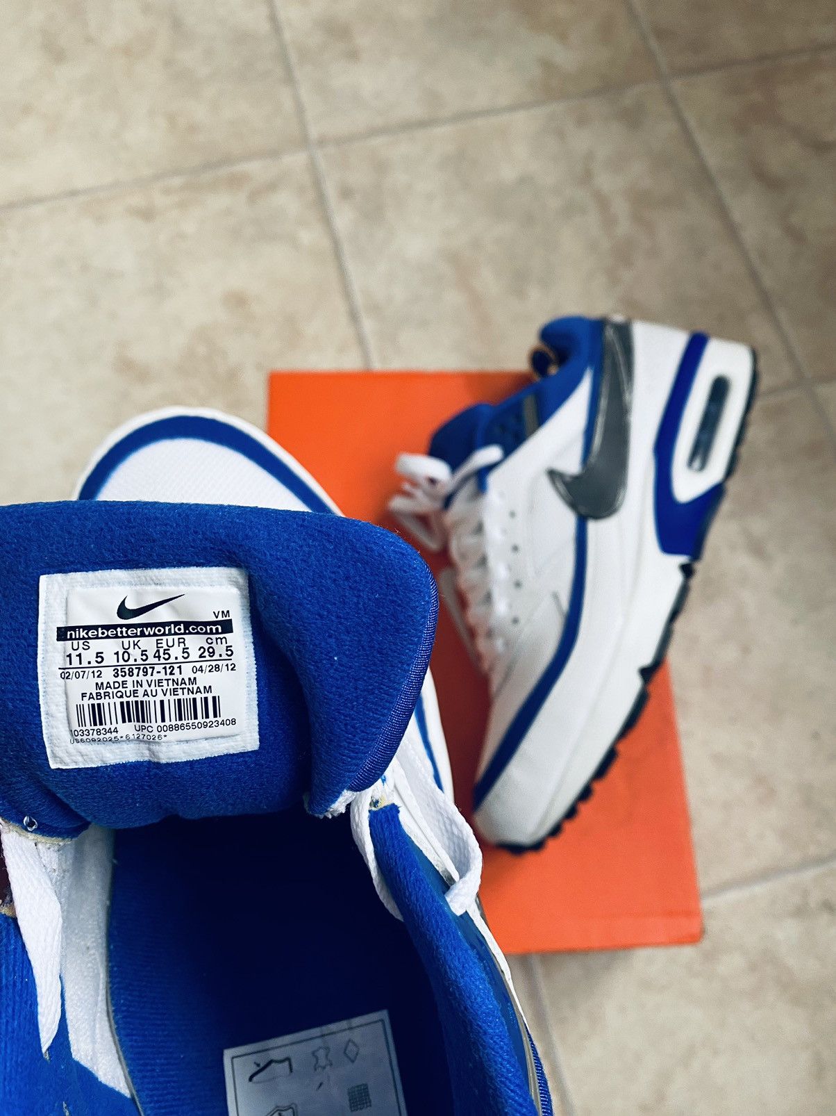 Nike × Skepta Nike Air Max Bw Classics Tn 90 Shox TL Size US 11.5 / EU 44-45 - 11 Thumbnail