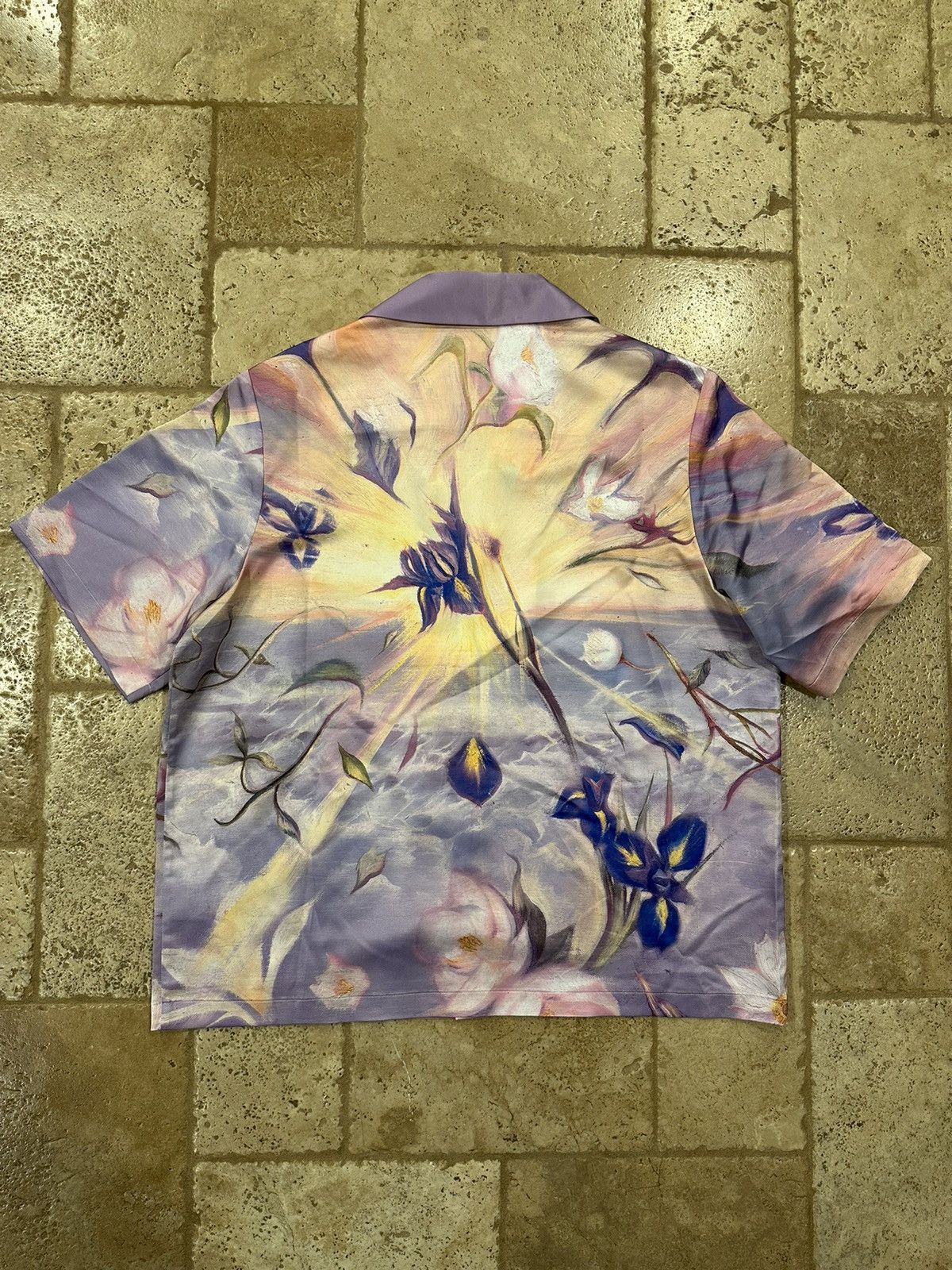 AWGE Necessity Sense x Cozy World Awge A$AP Rocky Silk Shirt Size US L / EU 52-54 / 3 - 9 Thumbnail