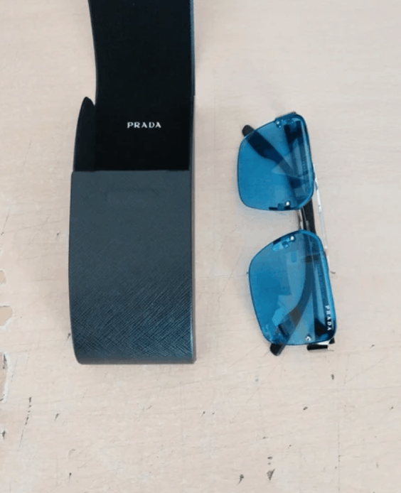 Prada PRADA Sunglasses Wrap Shield Mask Symbole Sport Red Tab Size ONE SIZE - 2 Thumbnail