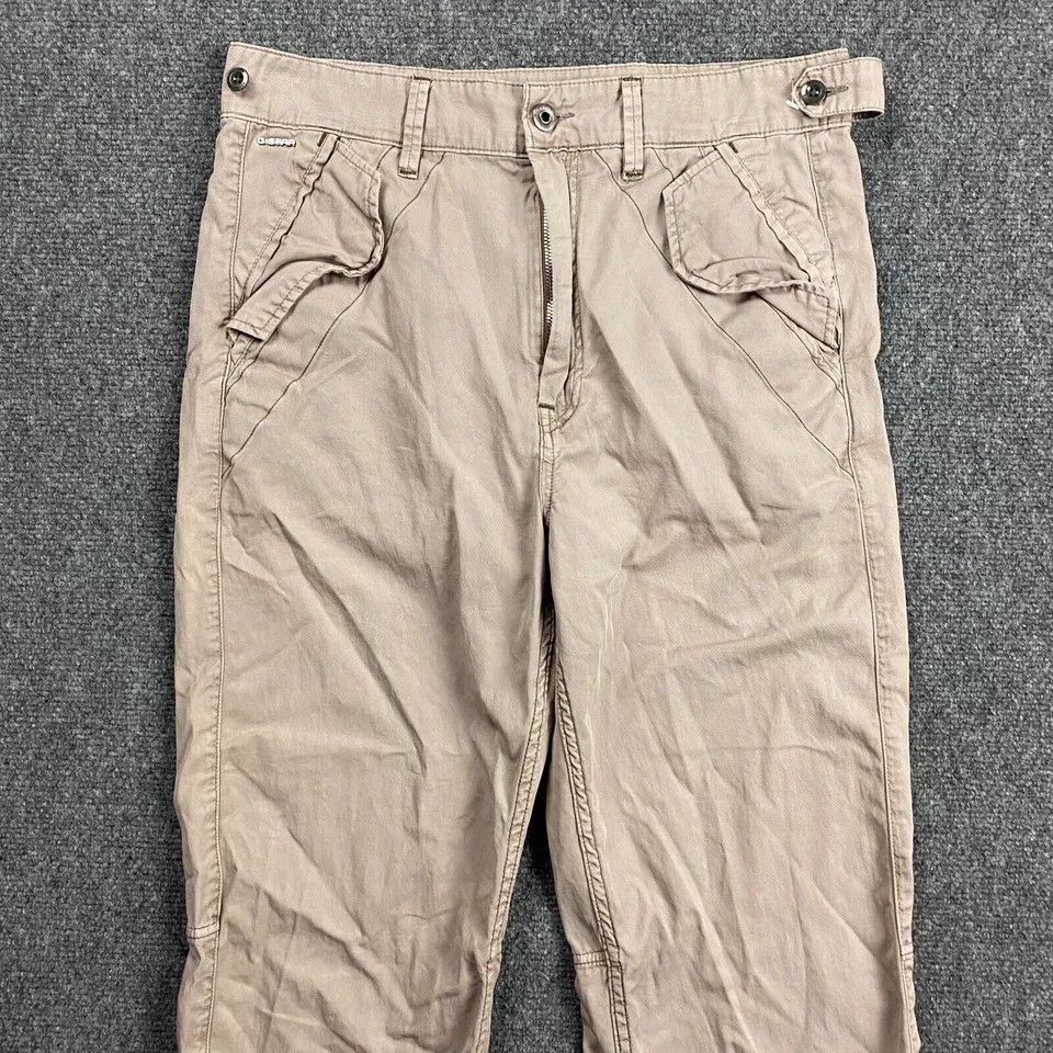 G-Star G Star Raw Pants Women's 27x30 Army City Mid Rise Boyfriend Size 27" / US 4 / IT 40 - 2 Thumbnail