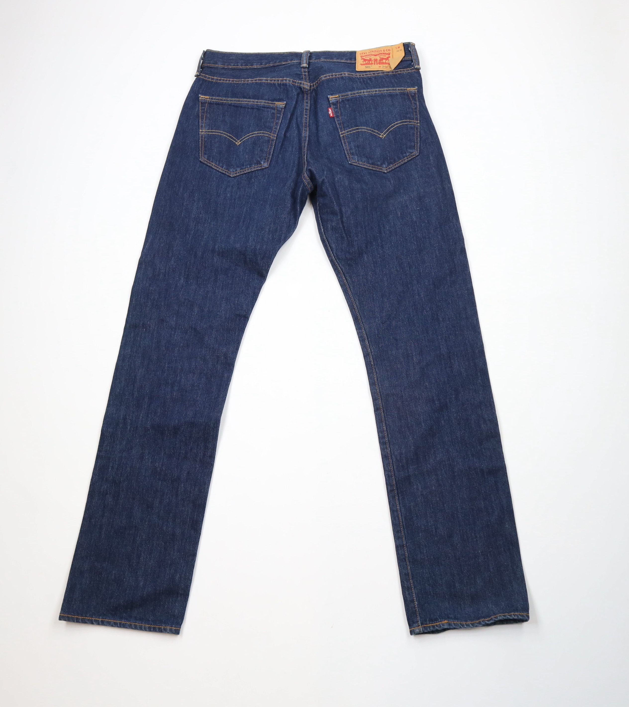 Levi's × Vintage Vintage Y2K Levis 501xx Button Fly Original Fit Denim Jeans Size US 34 / EU 50 - 9 Thumbnail