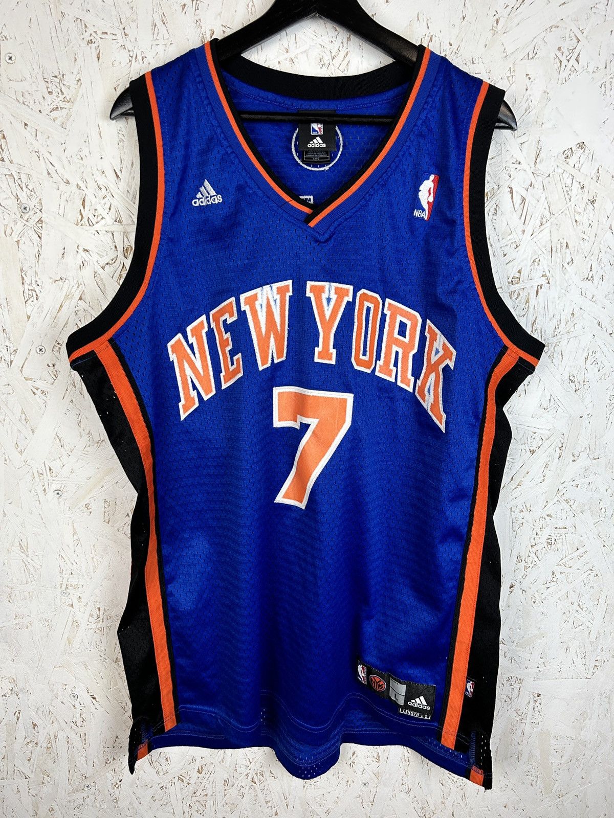 Adidas 00s Adidas 2006/07 New York Knicks #7 Channing Frye Jersey L Size US L / EU 52-54 / 3 - 1 Thumbnail