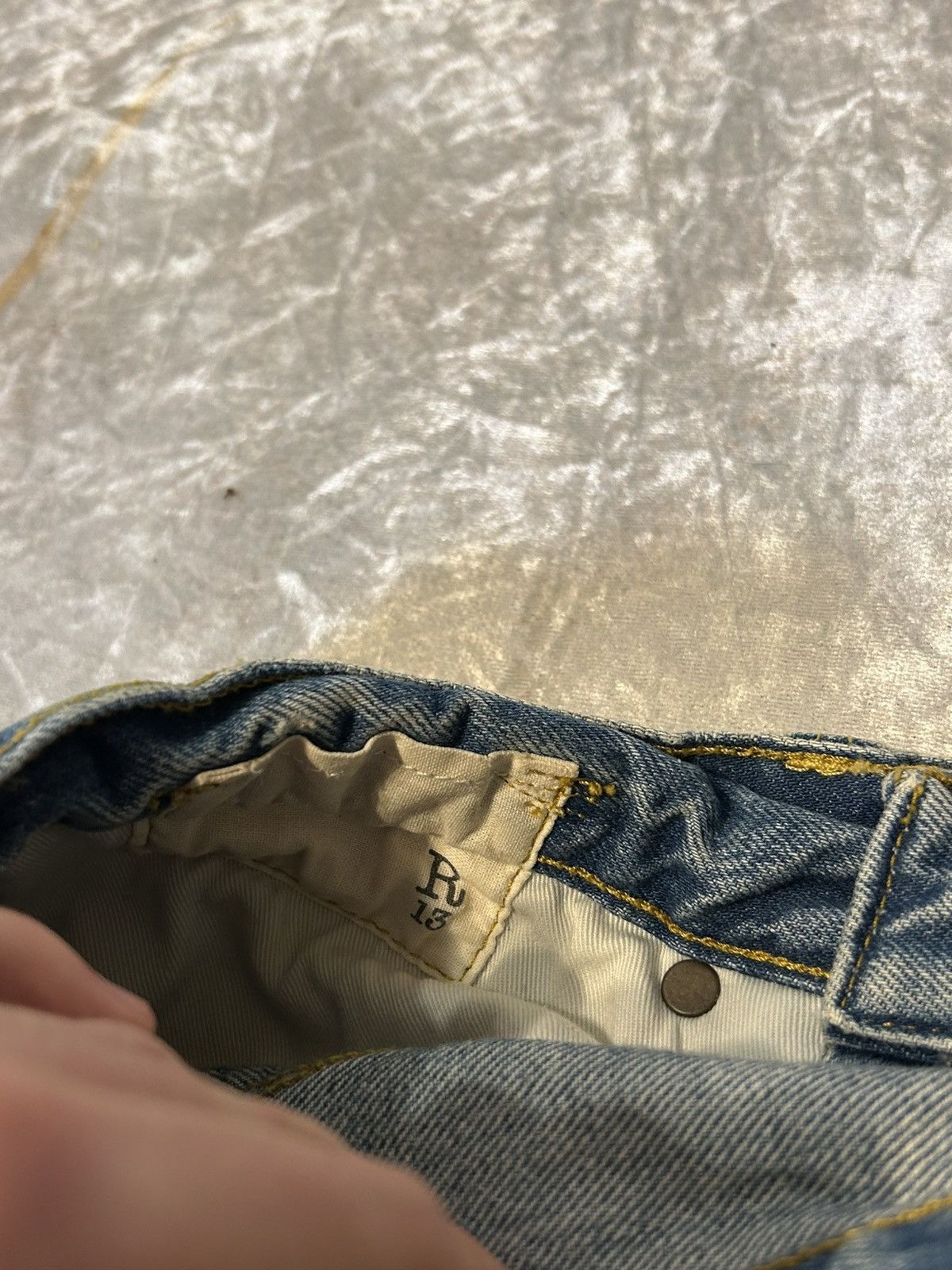 R13 R13 Weller Drop - Size 32 (US) Size 32" / US 10 / IT 46 - 15 Thumbnail