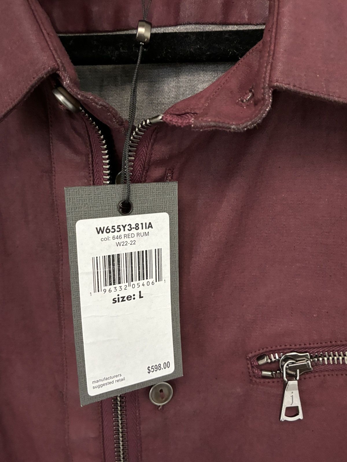 John Varvatos Garment Washed Slim Fit Shirt Size Large. Size US L / EU 52-54 / 3 - 7 Thumbnail