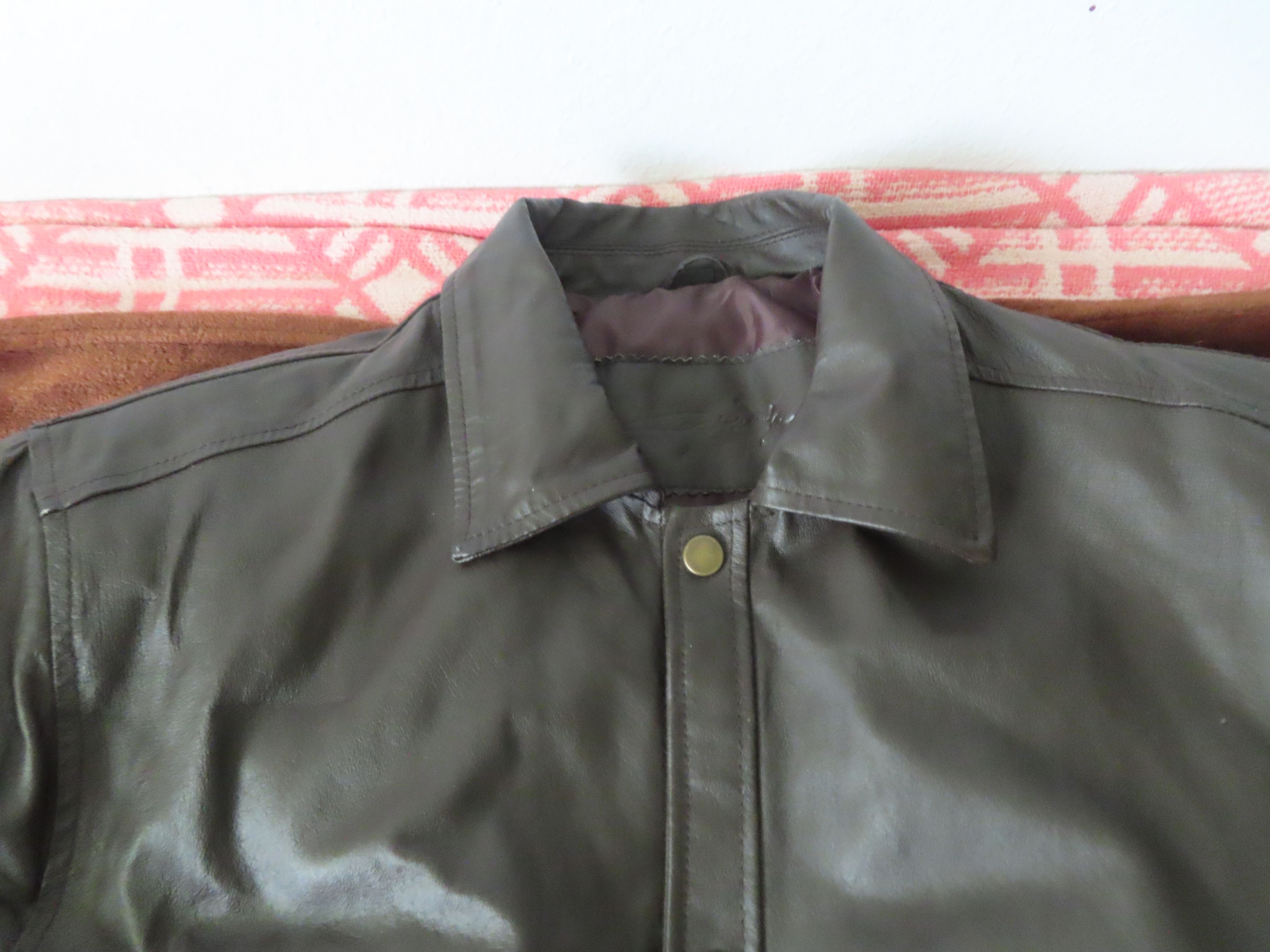 Designer × Vintage john wayne enterprises leather jacket Size US L / EU 52-54 / 3 - 5 Thumbnail