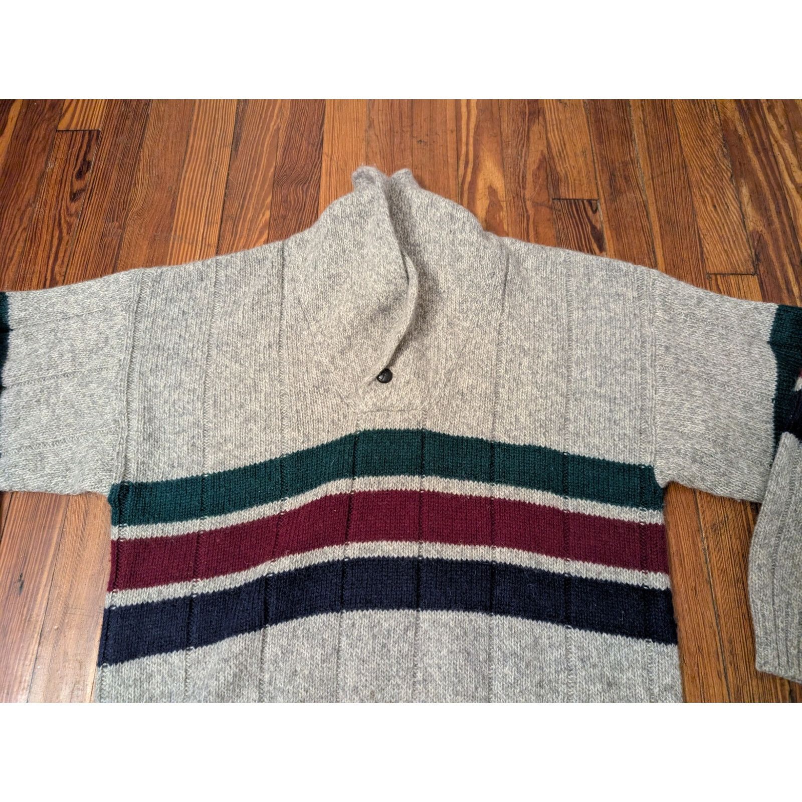 Eddie Bauer Eddie Bauer VTG Wool Blend Gray Sweater Womens Large Size L / US 10 / IT 46 - 3 Thumbnail