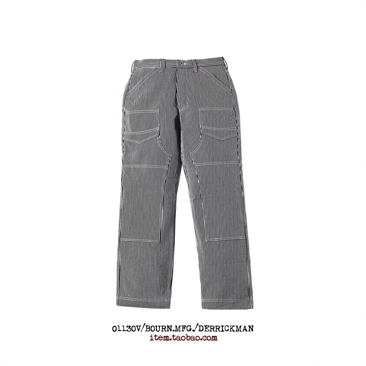 Other Bourn Striped Cargo Pants Size US 34 / EU 50 - 1 Thumbnail