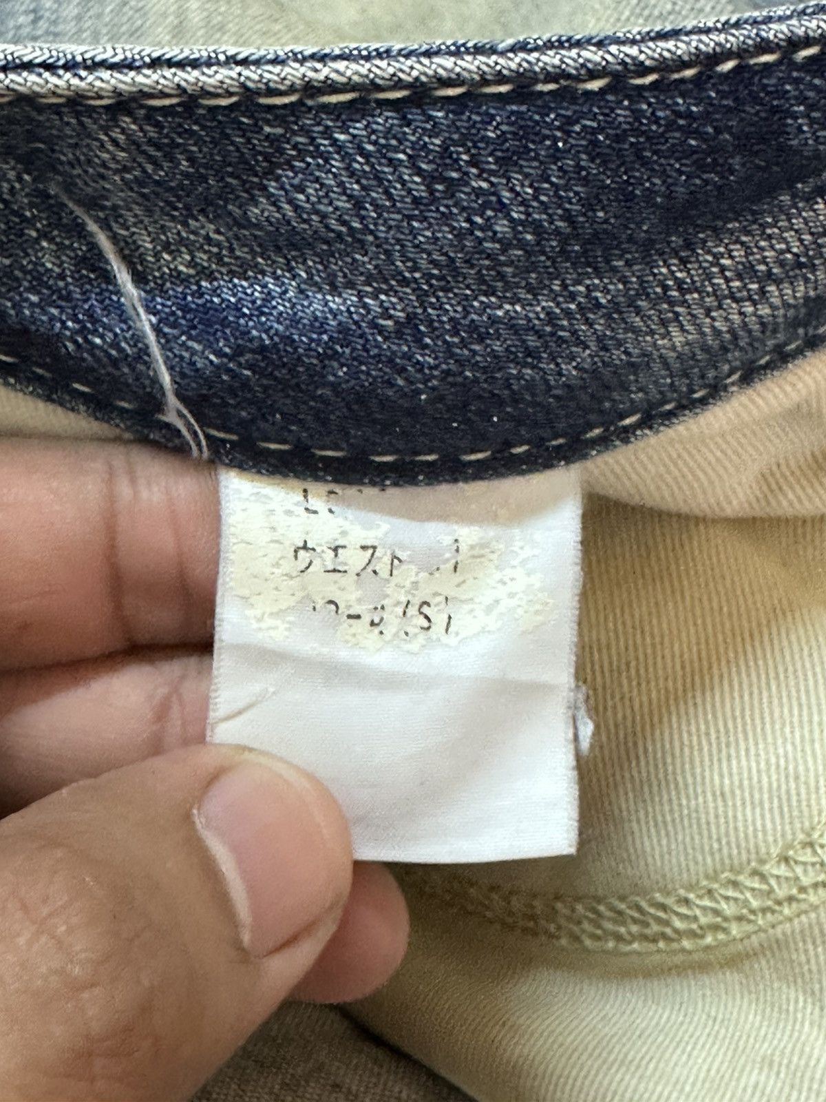 Japanese Brand Vintage Brappers Mudwash Ripped Distressed Denim Size US 31 - 10 Thumbnail