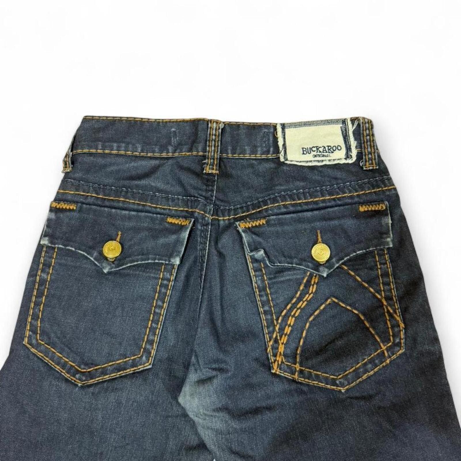 True Religion Buckaroo carbon shade denim jeans Size US 33 - 7 Thumbnail