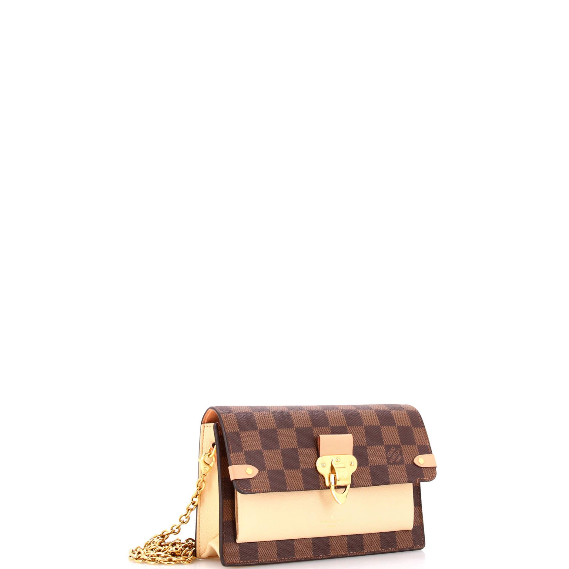 Louis Vuitton Vavin Chain Wallet NM Damier with Leather Size ONE SIZE - 1 Thumbnail