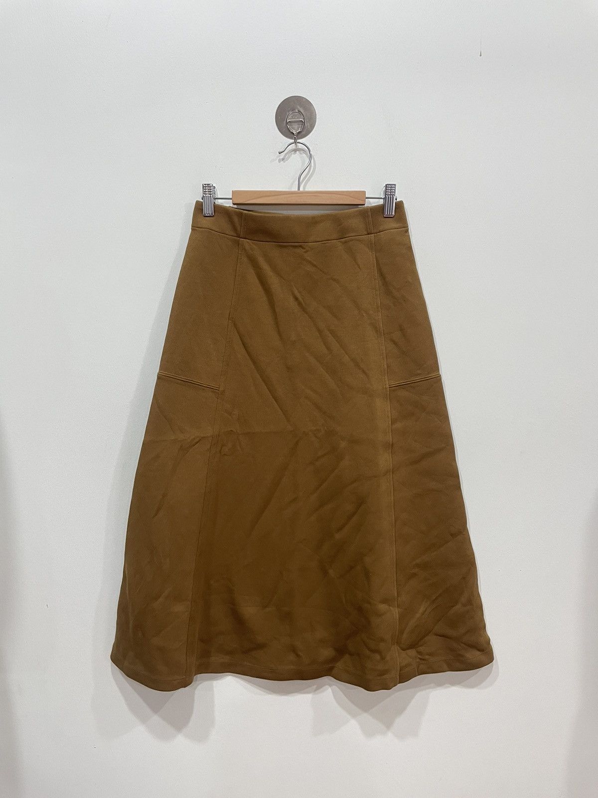 image of Christophe Lemaire x Lemaire Uniqlo Skirt in Gold, Women's (Size 27)