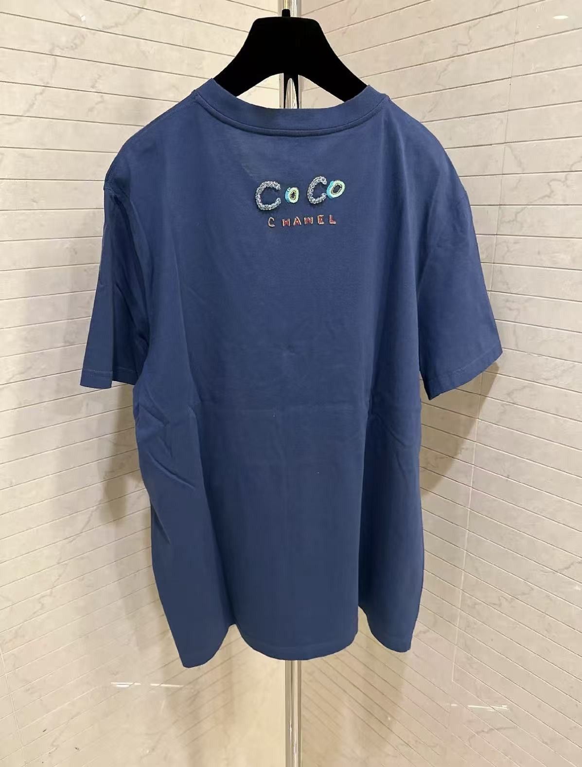 Chanel CHANEL Pharrell Williams Limited Edition Embellished T-Shirt Size US L / EU 52-54 / 3 - 3 Thumbnail