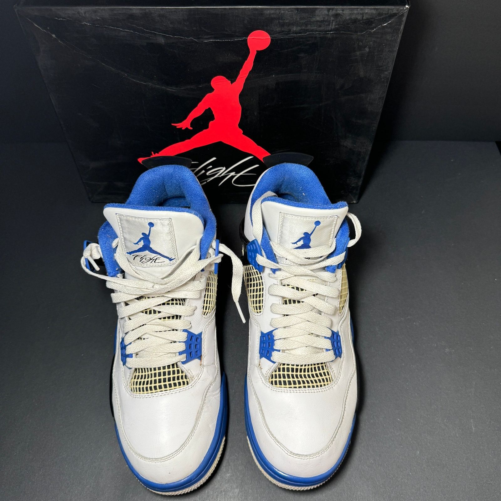 Jordan Brand × Nike Size 10 - Nike Air Jordan 4 Retro Motorsports Men's Shoes Size US 10 / EU 43 - 4 Thumbnail
