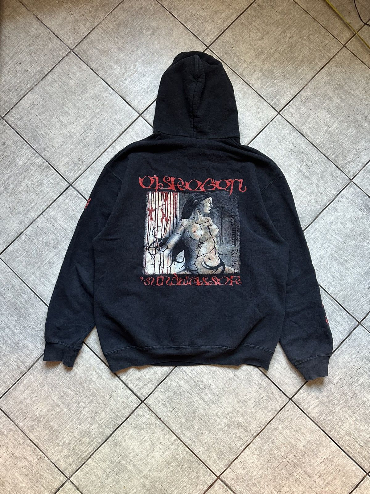 Band Tees RARE Vintage Eisregen Cradle Of Flight Mayhem Hoodie Size US XL / EU 56 / 4 - 1 Thumbnail