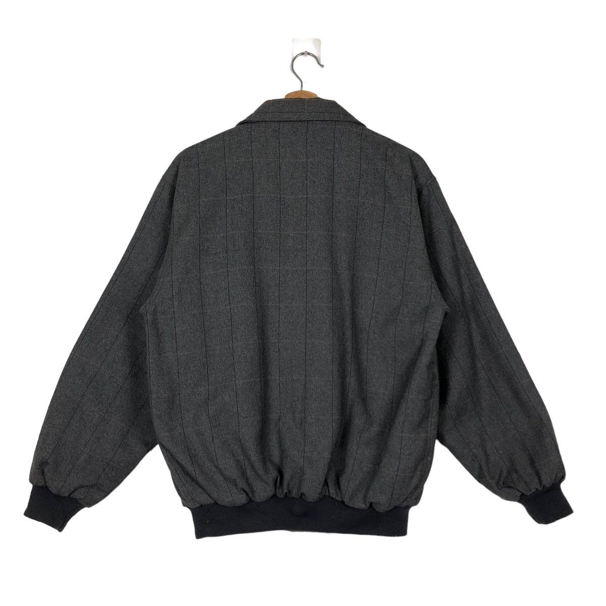 Hysteric Glamour 🔥90’s Striped Bomber Jacket Japan Made Mink Fur Lining Size US L / EU 52-54 / 3 - 8 Thumbnail
