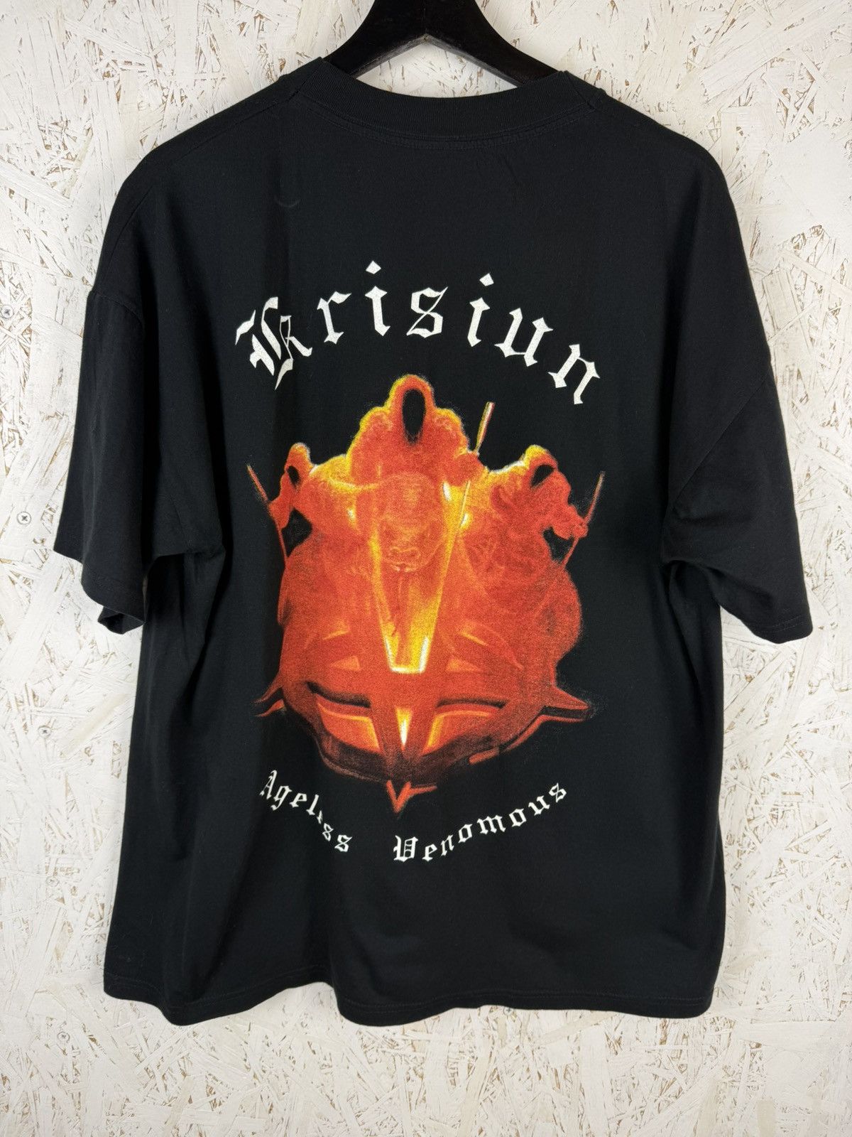 Band Tees Vintage Krisiun Ageless Venomous 2001 Death Metal T-Shirt Size US XL / EU 56 / 4 - 5 Thumbnail