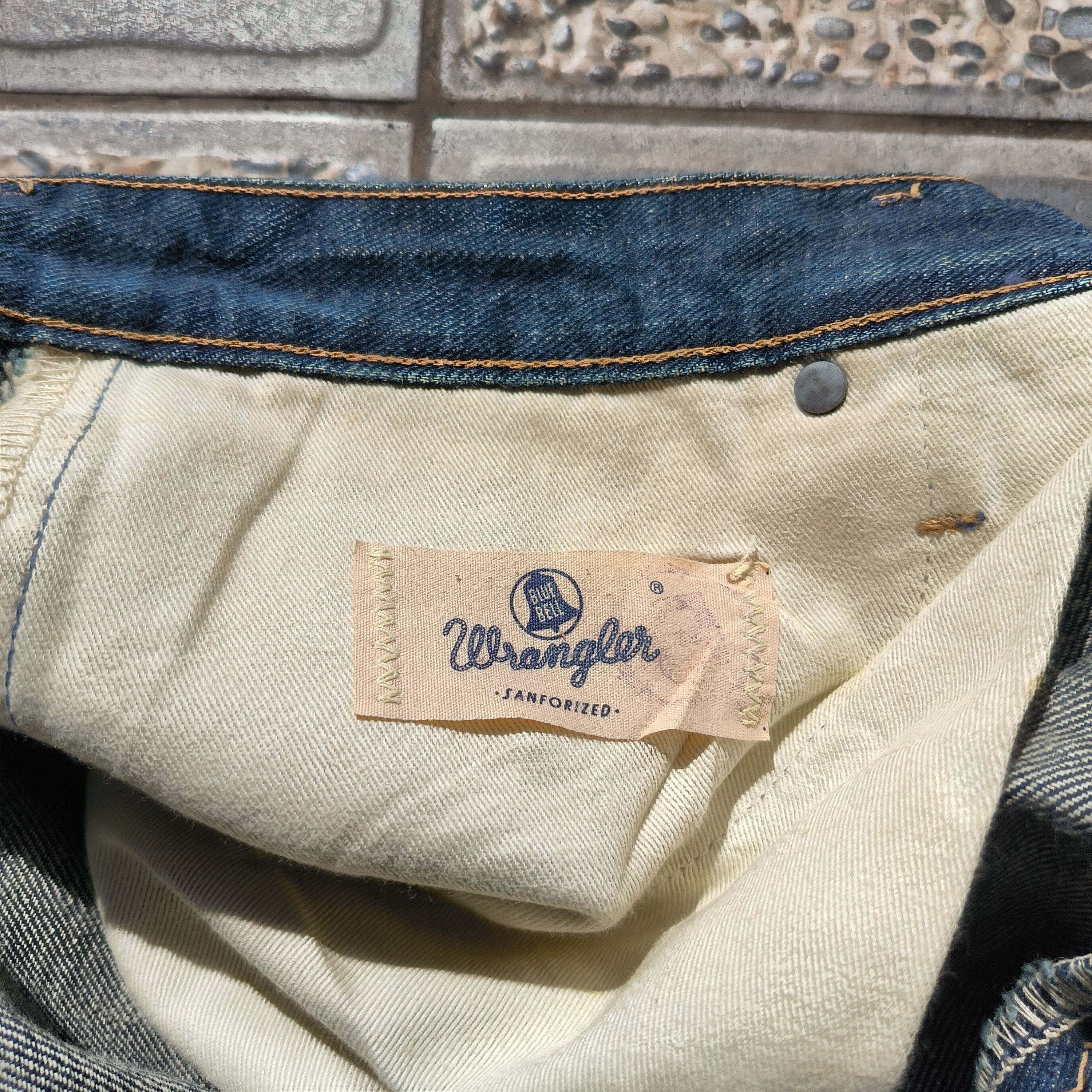 Wrangler Vintage Repro 1960s Wrangler Blue Bell Selvedge Denim Jeans Size US 33 - 4 Thumbnail