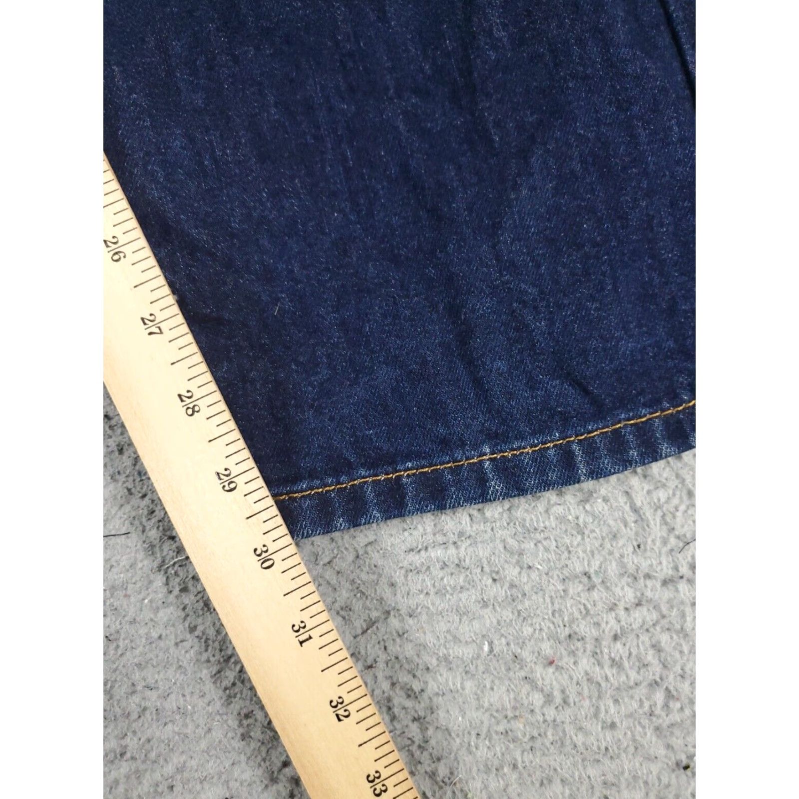Levi's Levis 505 Jeans Mens 38x30 Blue Straight Leg Denim Pants Casual Regular Fit Size US 38 / EU 54 - 5 Thumbnail