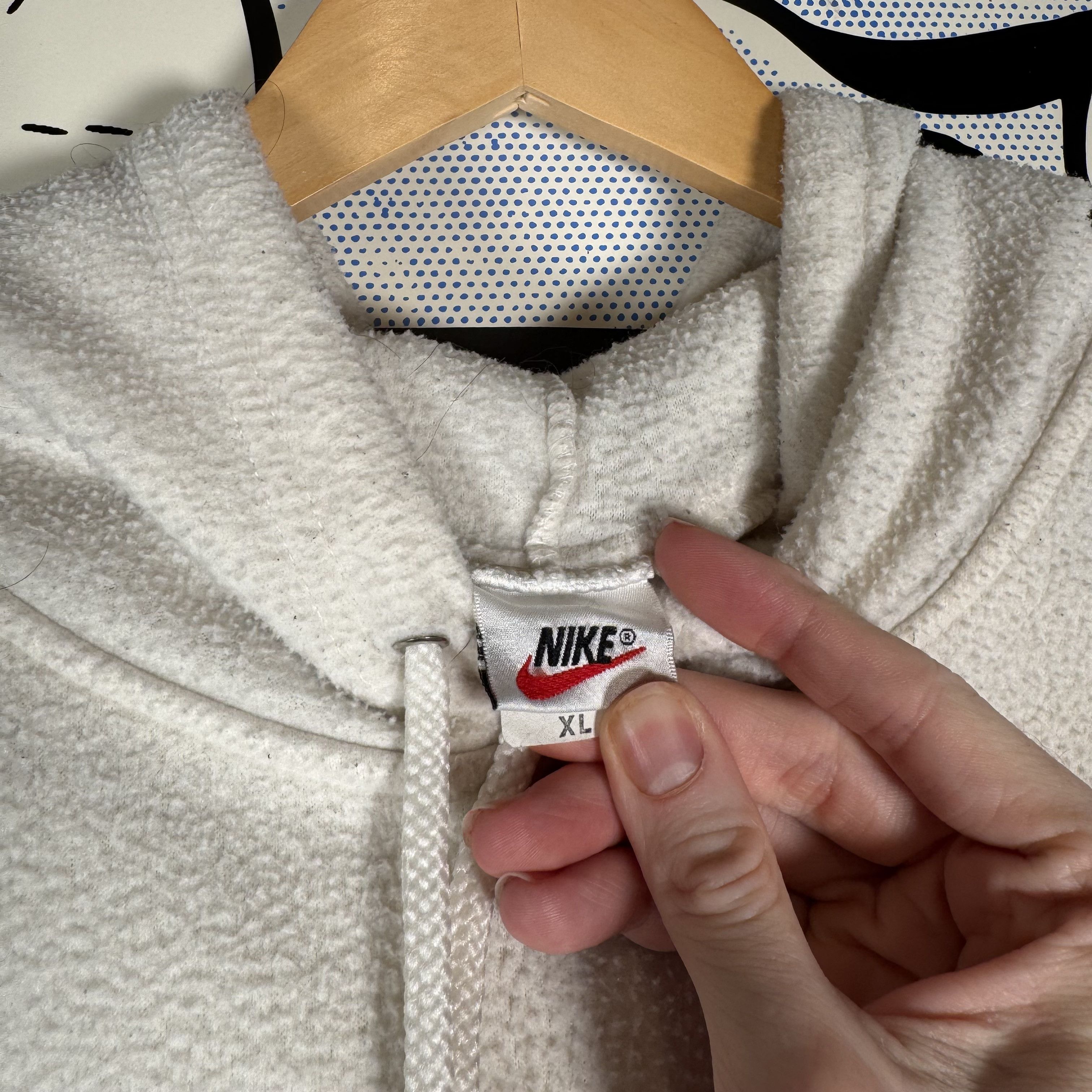 Vintage Vintage Bootleg Nike Fleece Hoodie Size US L / EU 52-54 / 3 - 3 Thumbnail