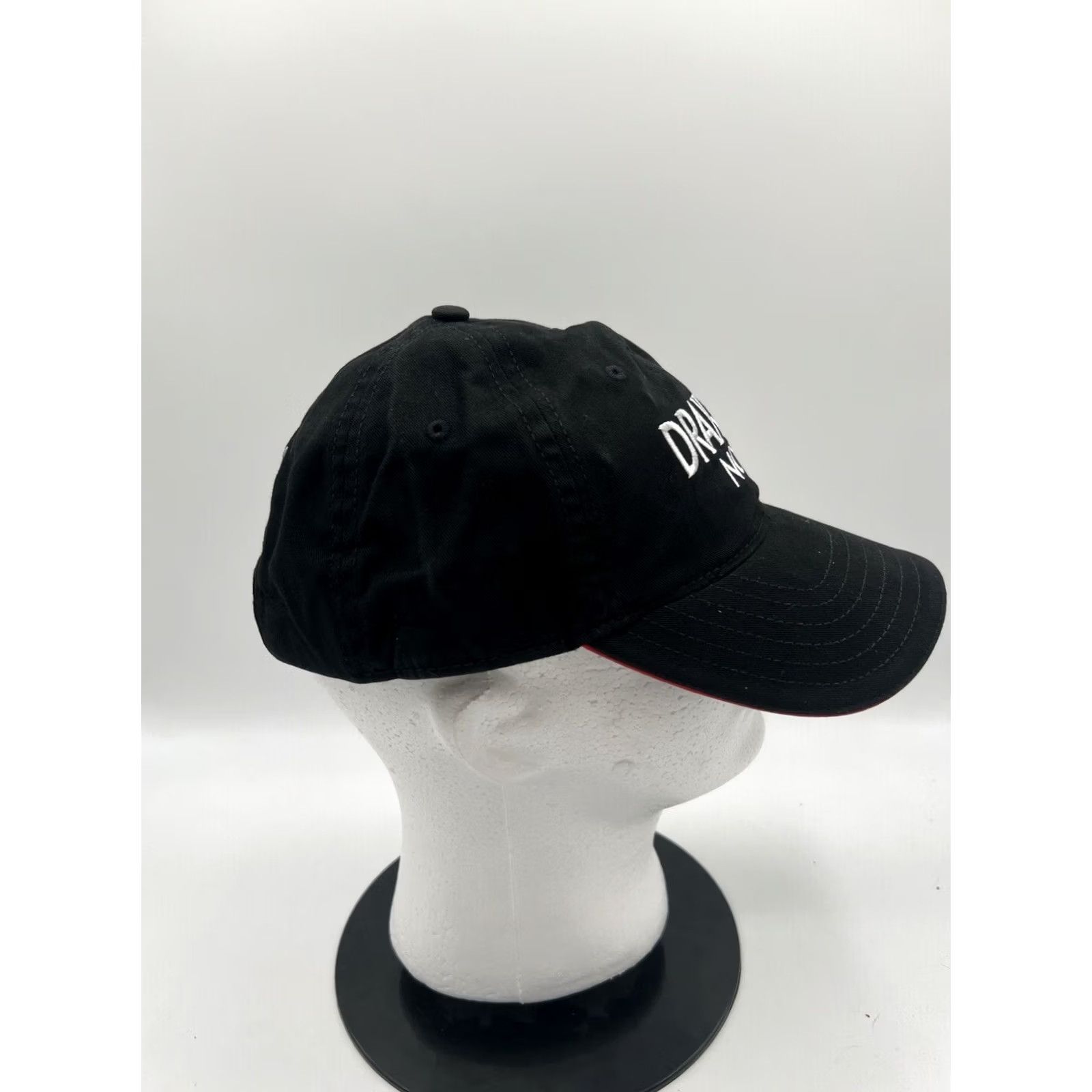 Bally DRAKKAR NOIR Baseball Cap Unbranded Adjustable StrapBack Dale Earnhardt JR. Logo Hat Black Adult Unisex Cap/Ball hat Size ONE SIZE - 4 Thumbnail