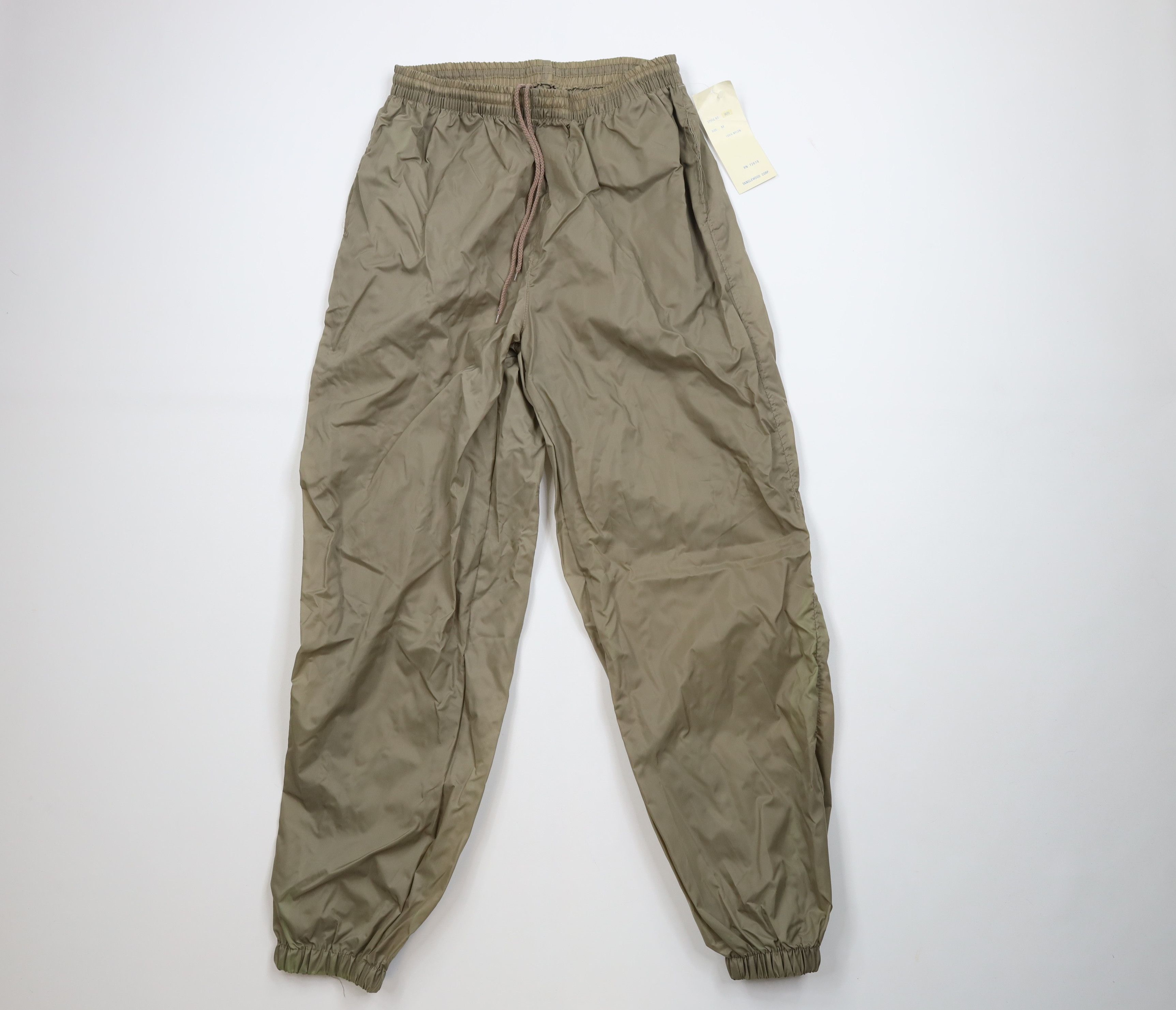 Vintage Deadstock Vintage 90s Streetwear Joggers Pants Green Size US 34 / EU 50 - 1 Thumbnail