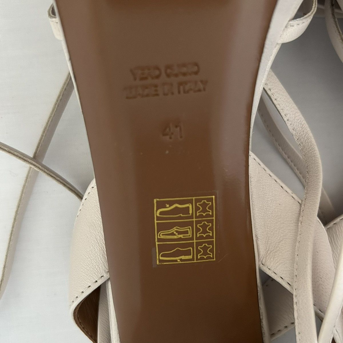 ATP Atelier ATP Atelier Leather Platform Sandals Size 8 Size US 10.5 / IT 40.5 - 5 Thumbnail