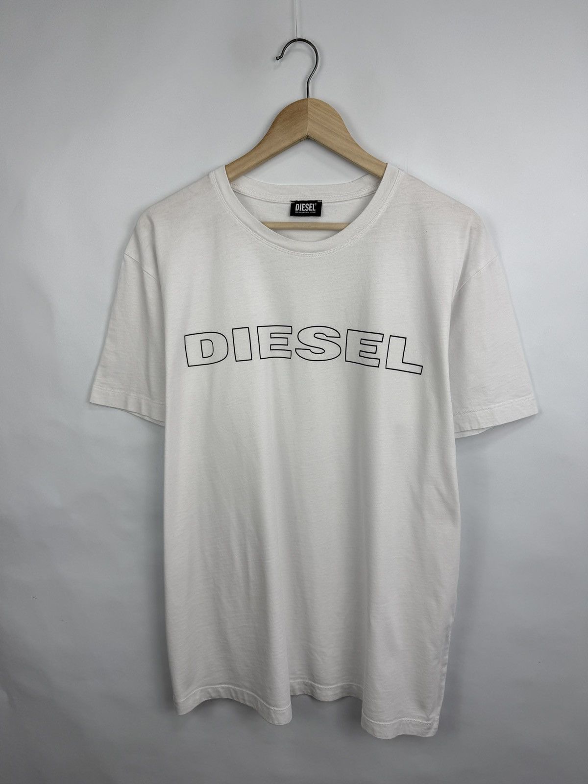 Diesel 🇺🇸 Diesel Classic T-Shirt For Successful Living Y2K Rare Size US XXL / EU 58 / 5 - 5 Thumbnail