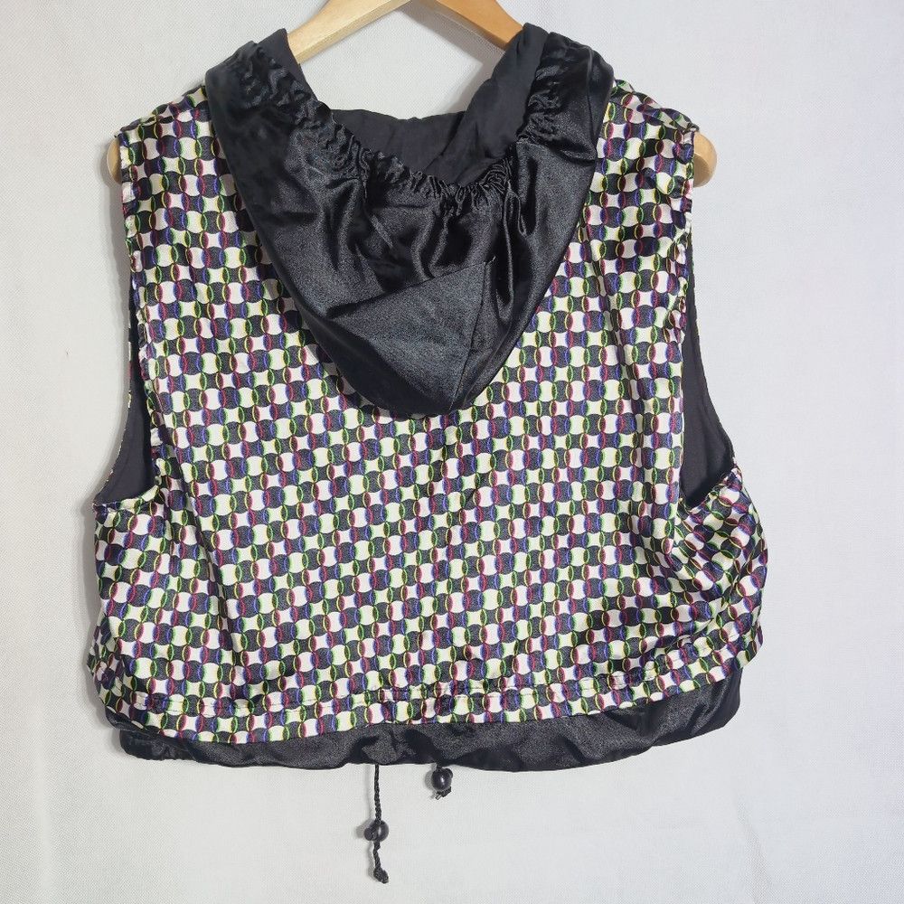 Other Vintage Aero Dynamics Red Green Blue On Black Patterned Sz Size M / US 6-8 / IT 42-44 - 3 Thumbnail