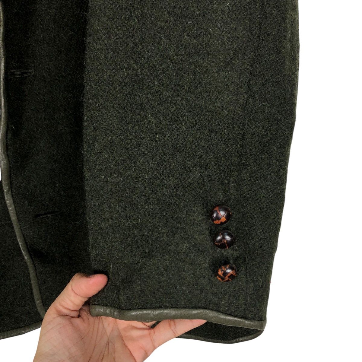 Japanese Brand 📌Vintage Wool Jacket Double Pocket Mademoiselle Non Non Size US M / EU 48-50 / 2 - 16 Thumbnail