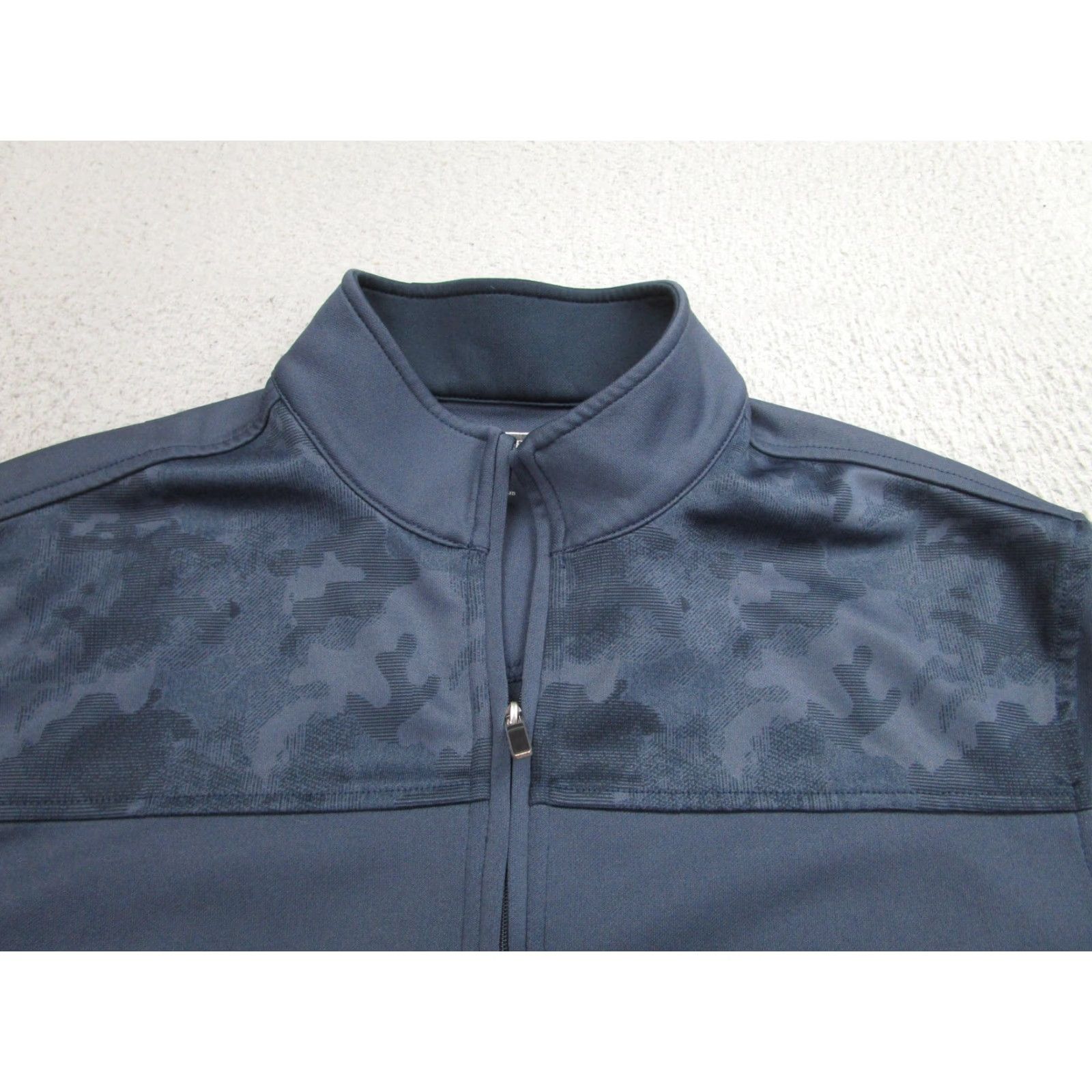 Vintage Pebble Beach Pullover Mens Medium Blue Dry-Luxe Performance 1/4 Zip Golf sweater Size US M / EU 48-50 / 2 - 4 Thumbnail