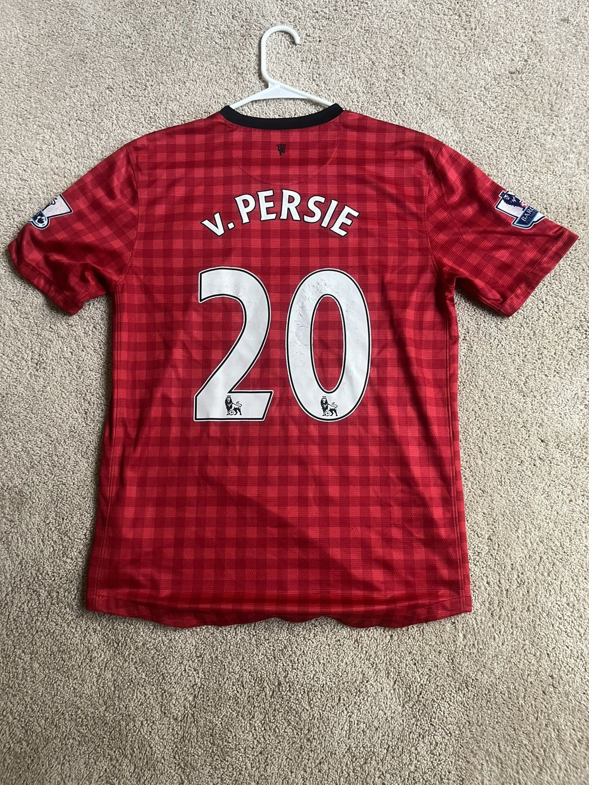 Nike × Vintage 11/12 Manchester United home kit #20 van Persie Size US M / EU 48-50 / 2 - 1 Thumbnail
