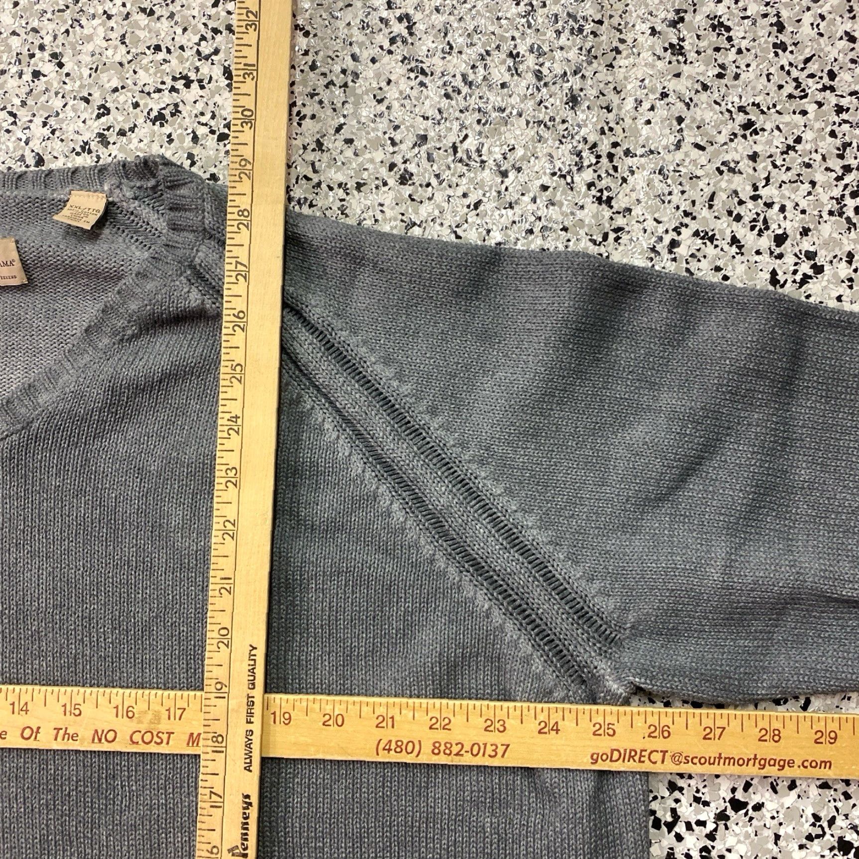 Tommy Bahama Tommy Bahama Sweater Pullover Knit Mens XXL Gray Mock Neck Casual Winter Fall Spring Knit Style Regular Logo Vintage: No Size US XXL / EU 58 / 5 - 3 Thumbnail