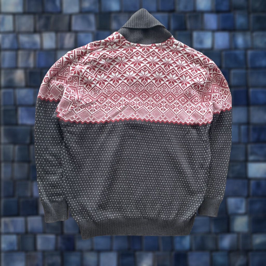 Lacoste VINTAGE Lacoste Sweater Mens 7 Shawl Neck Wool Blend Knit Pullover Brown France 80s Preppy Logo Buttons Mens Size US M / EU 48-50 / 2 - 1 Thumbnail