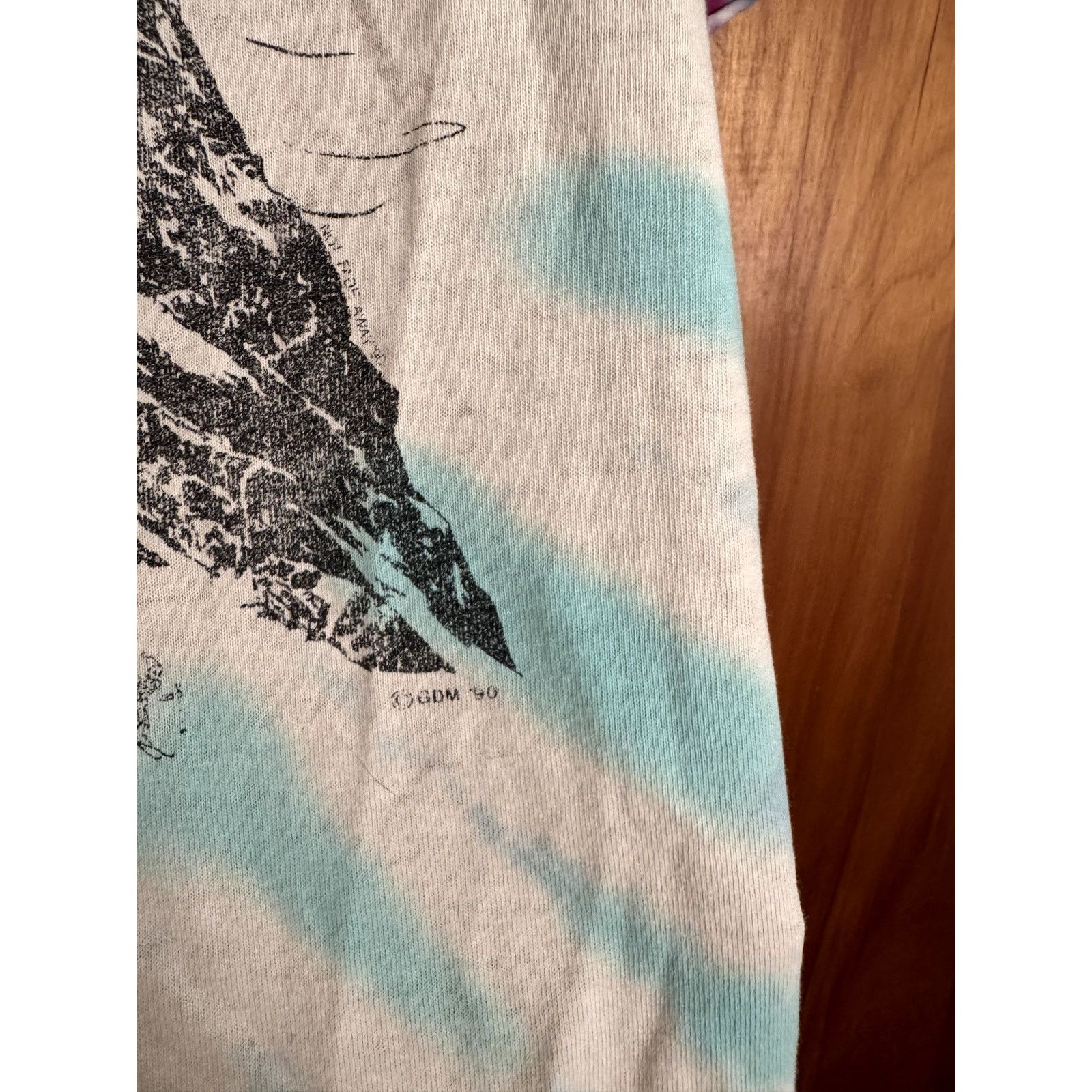 Fruit Of The Loom Vintage Grateful Dead Ski Powderman Skiing Skeleton Shirt XL Size US XL / EU 56 / 4 - 9 Thumbnail