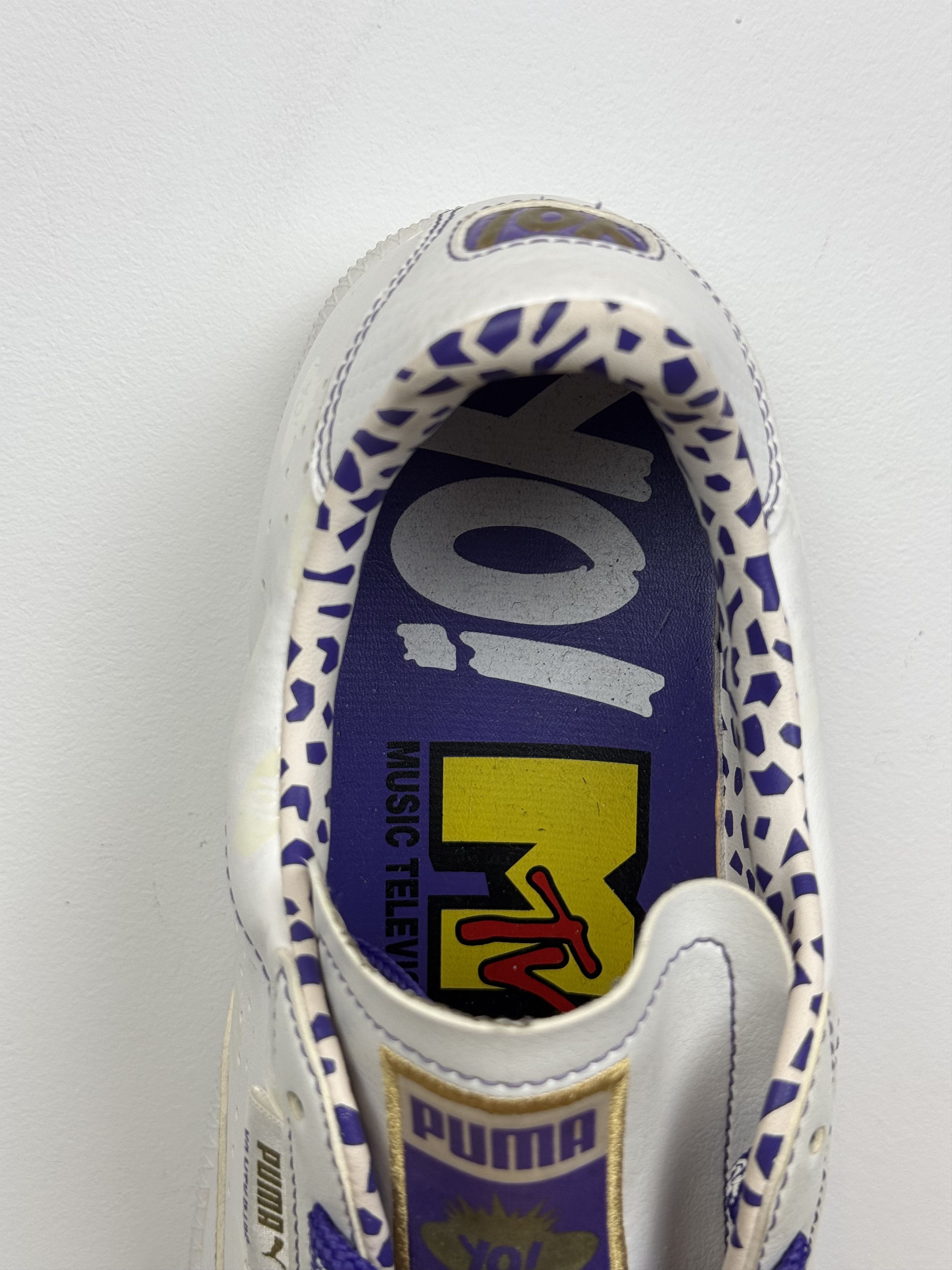 Puma RARE Puma Suede X Yo! MTV Raps Shoes EUR 42.5 Size US 9.5 / EU 42-43 - 12 Thumbnail