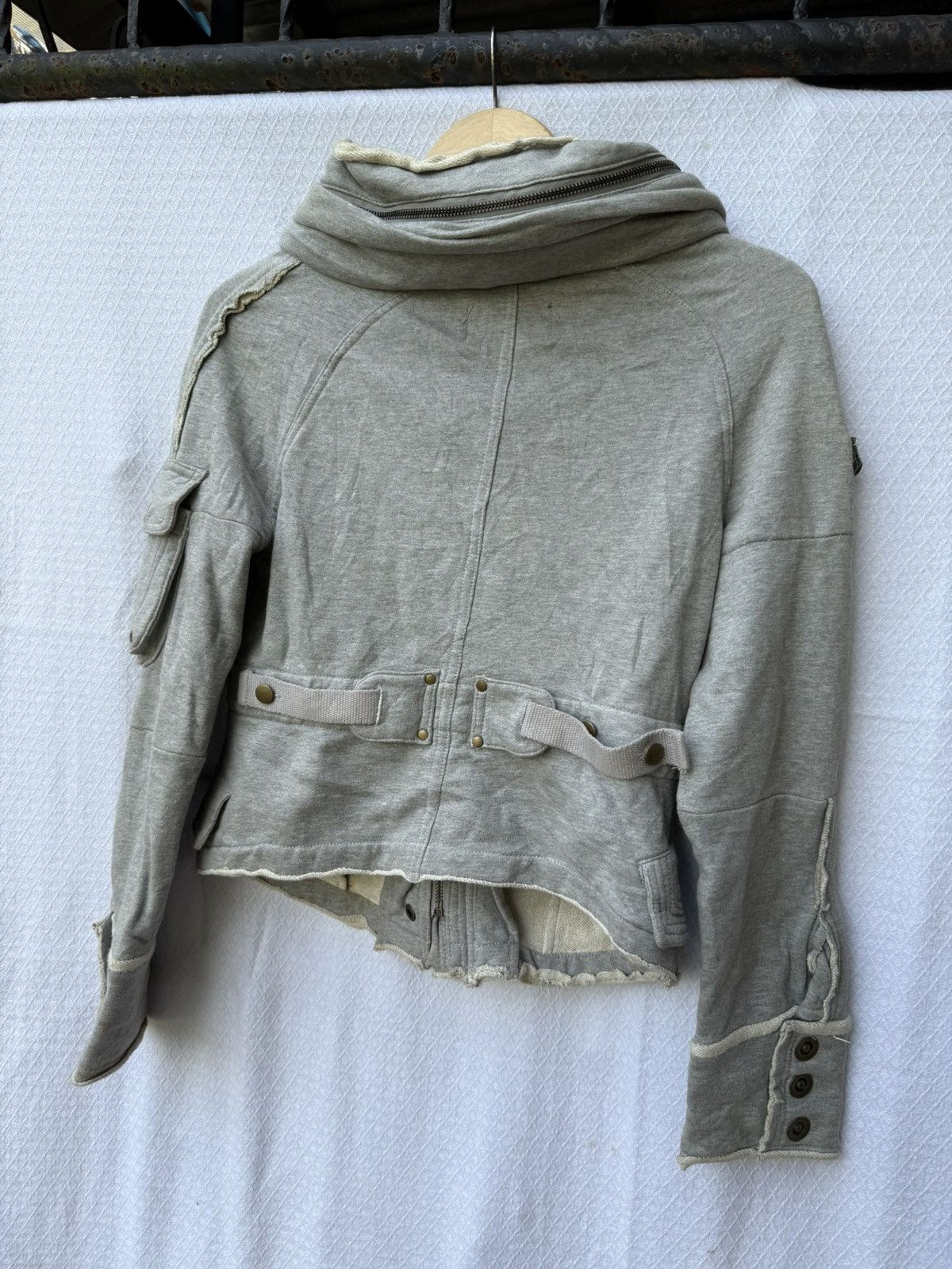 If Six Was Nine Sheer Japanese Bono Jacket Apocalypse Goa Styled Size US S / EU 44-46 / 1 - 3 Thumbnail