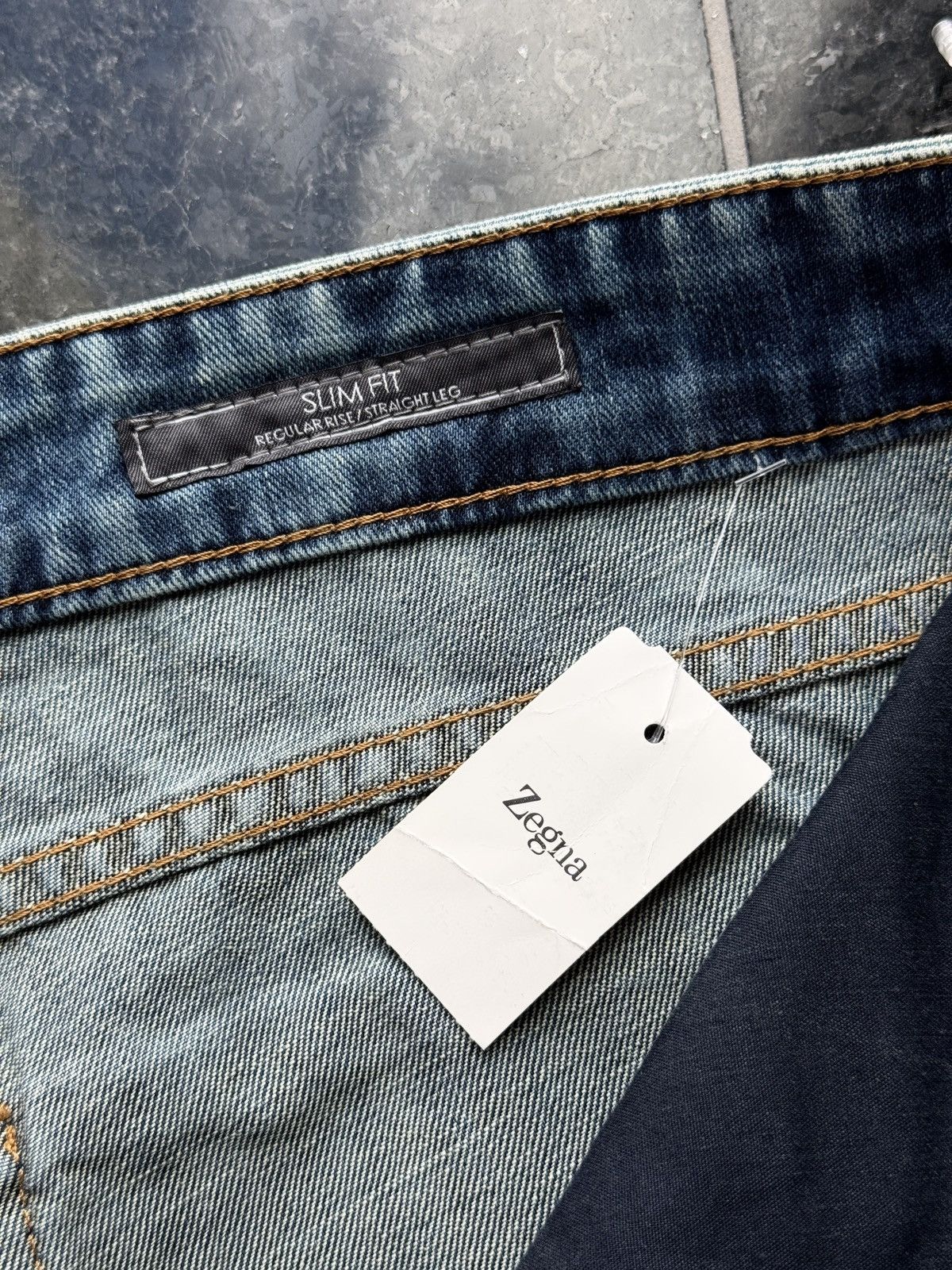 Z Zegna Z Zegna Vintage Regular Rise Jeans Size US 38 / EU 54 - 8 Thumbnail