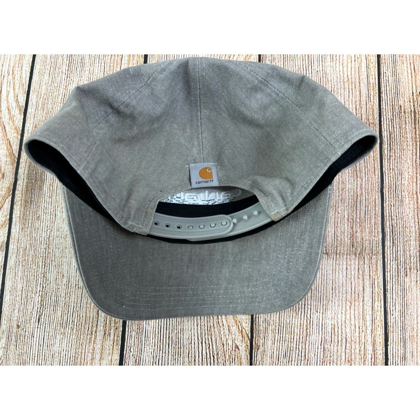 Carhartt Carhartt Snapback Hat Grey One Size Men Adjustable Outdoor Classic Solid Built For The Elements Size ONE SIZE - 4 Thumbnail