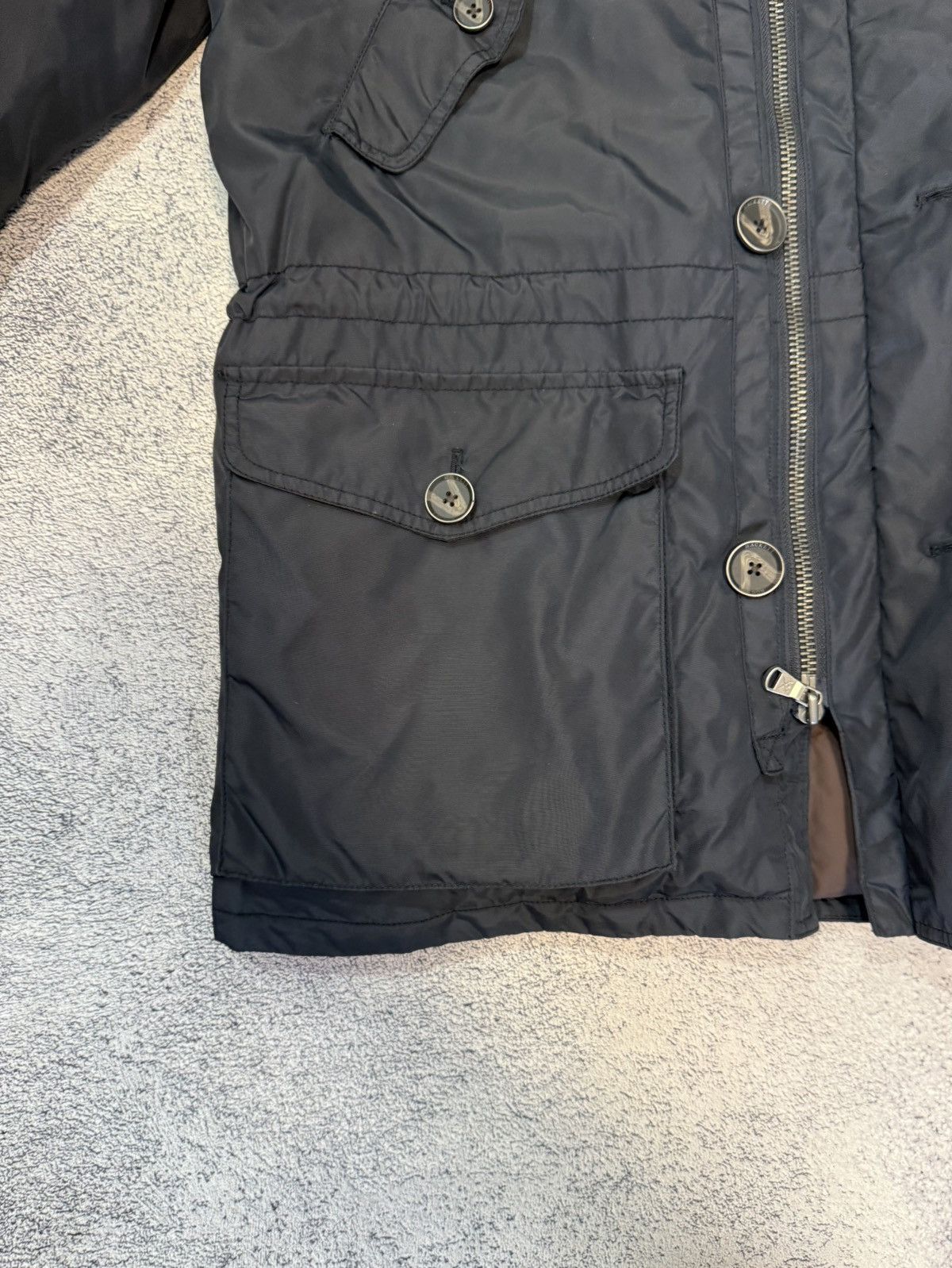 Hackett Hackett London Arctic Parka Men M Navy Down Jacket Hood Warm Size US M / EU 48-50 / 2 - 18 Thumbnail
