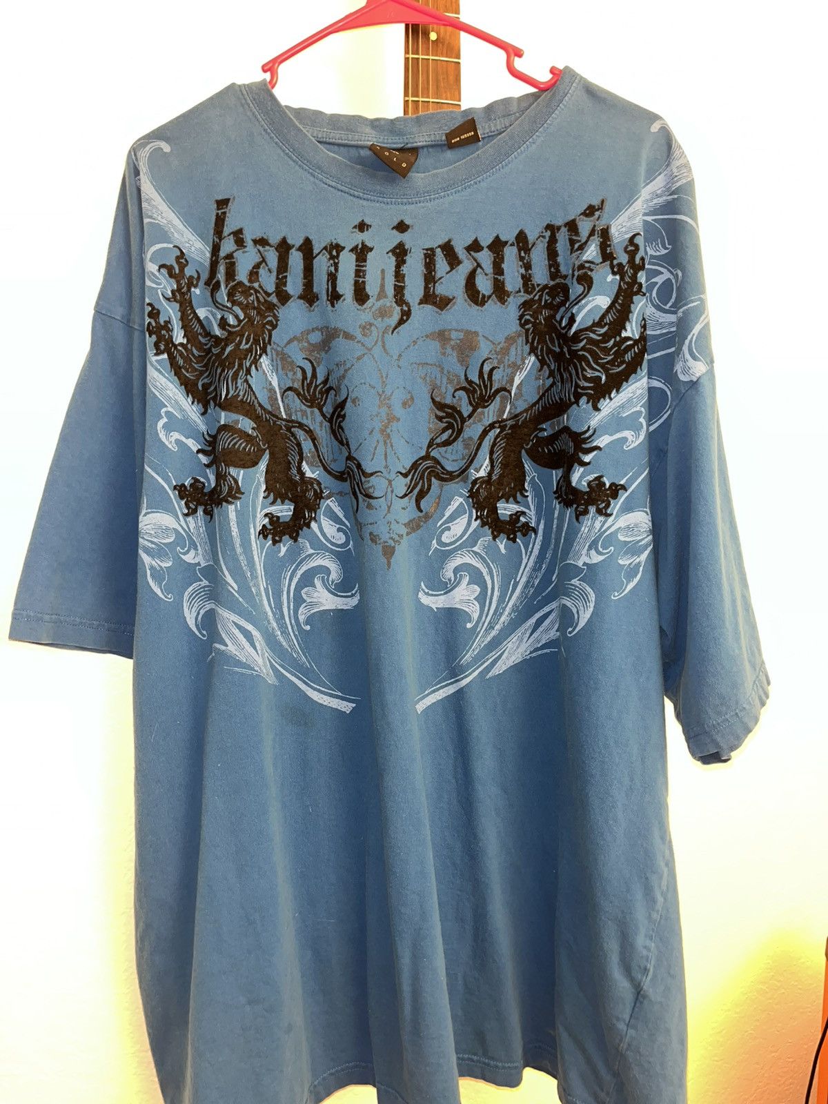 Karl Kani Rare Y2K Karl Kani Gold Graphic Streetwear Tee Size US XXL / EU 58 / 5 - 5 Thumbnail