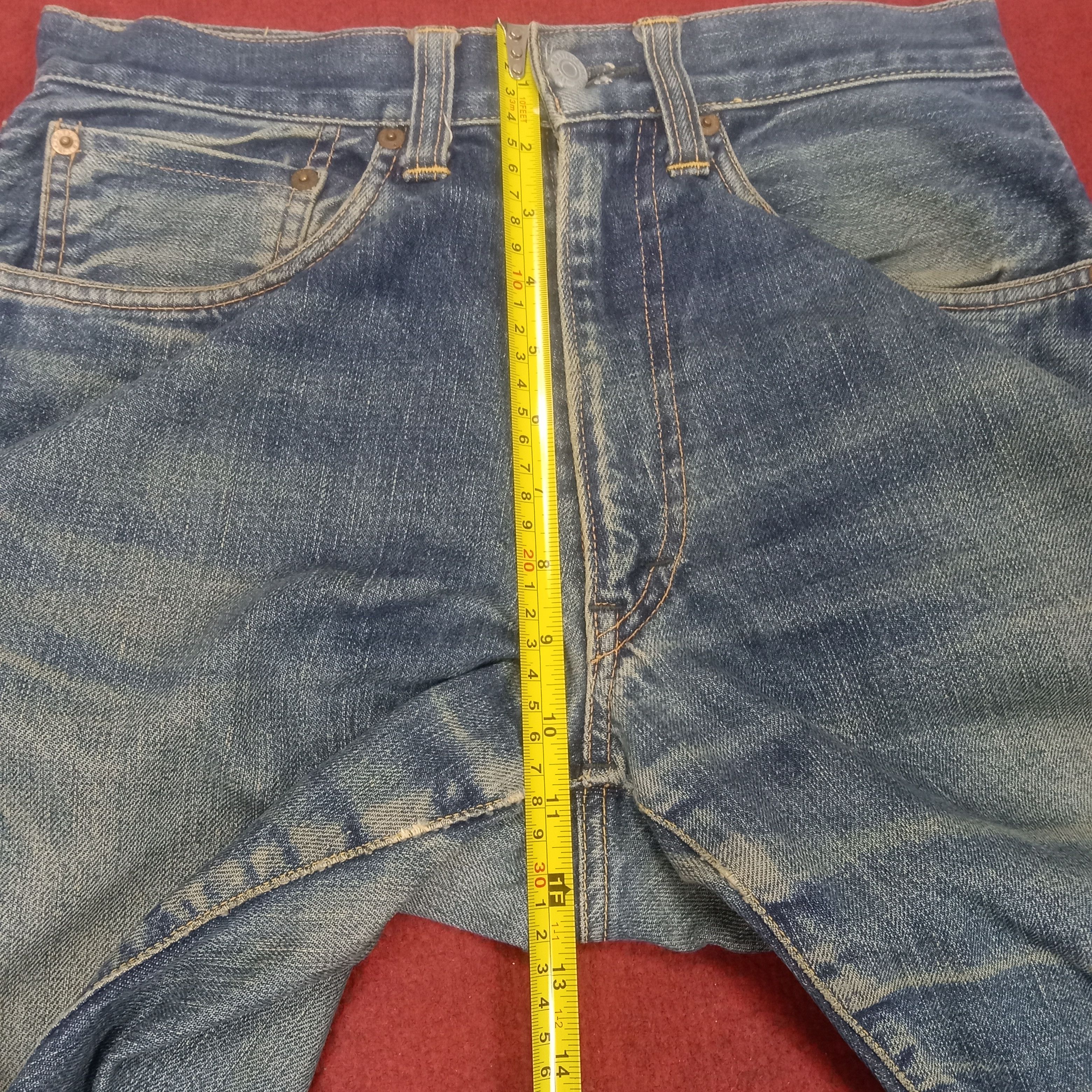 Japanese Brand × Vintage Evis Jeans Japanese Brand Streetwear Custom Daicock Size US 28 / EU 44 - 8 Thumbnail