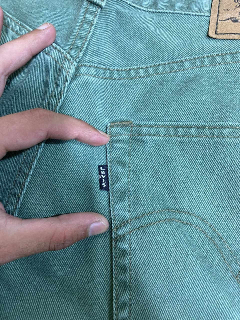 Levi's Vintage Levis 550 Denim Shorts Orange Tab Relaxed Fit Jorts Size US 34 / EU 50 - 8 Thumbnail