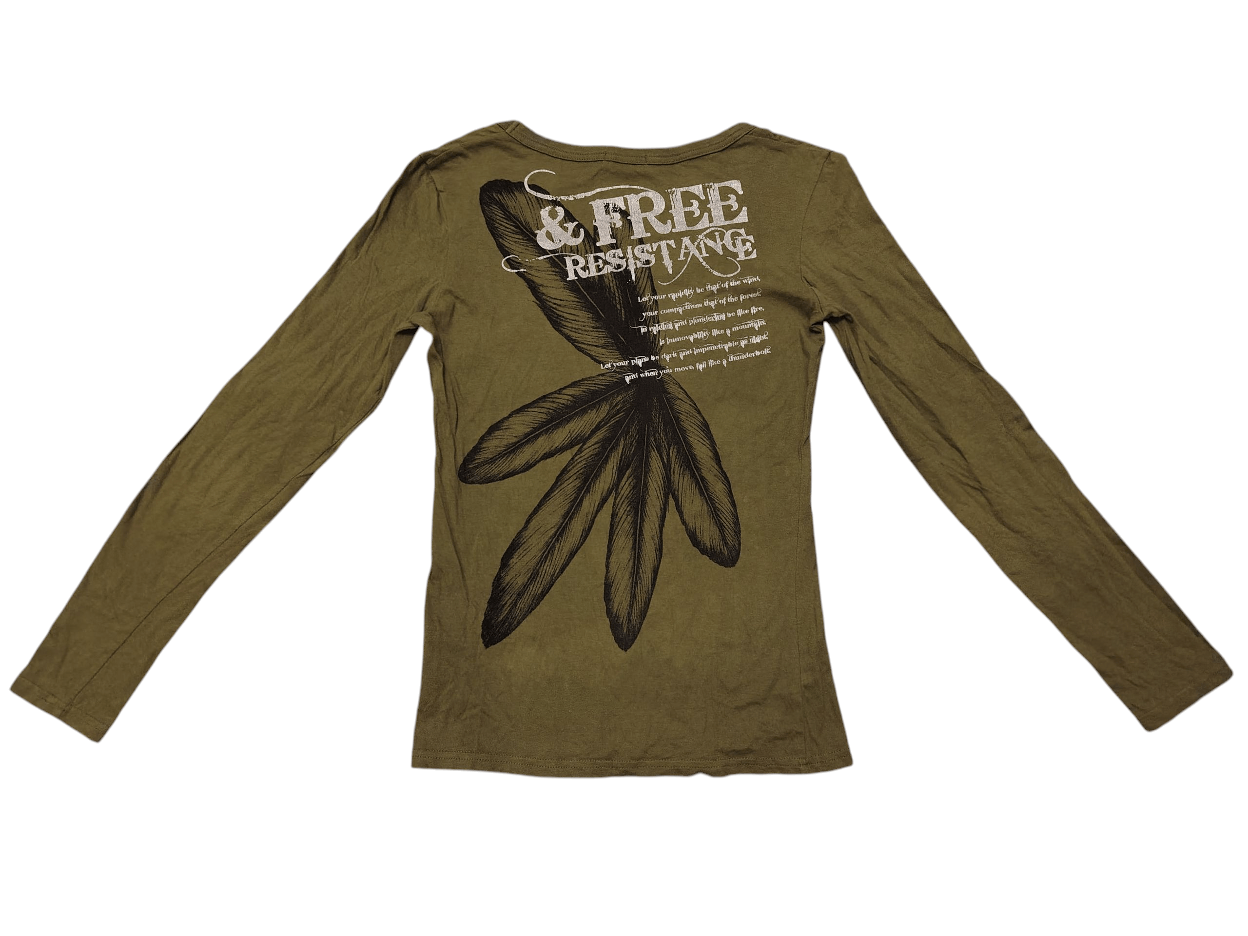 Le Grande Bleu (L.G.B.) Glade News Japan Inspired LGB long Sleeve T shirt Size XS / US 0-2 / IT 36-38 - 2 Thumbnail