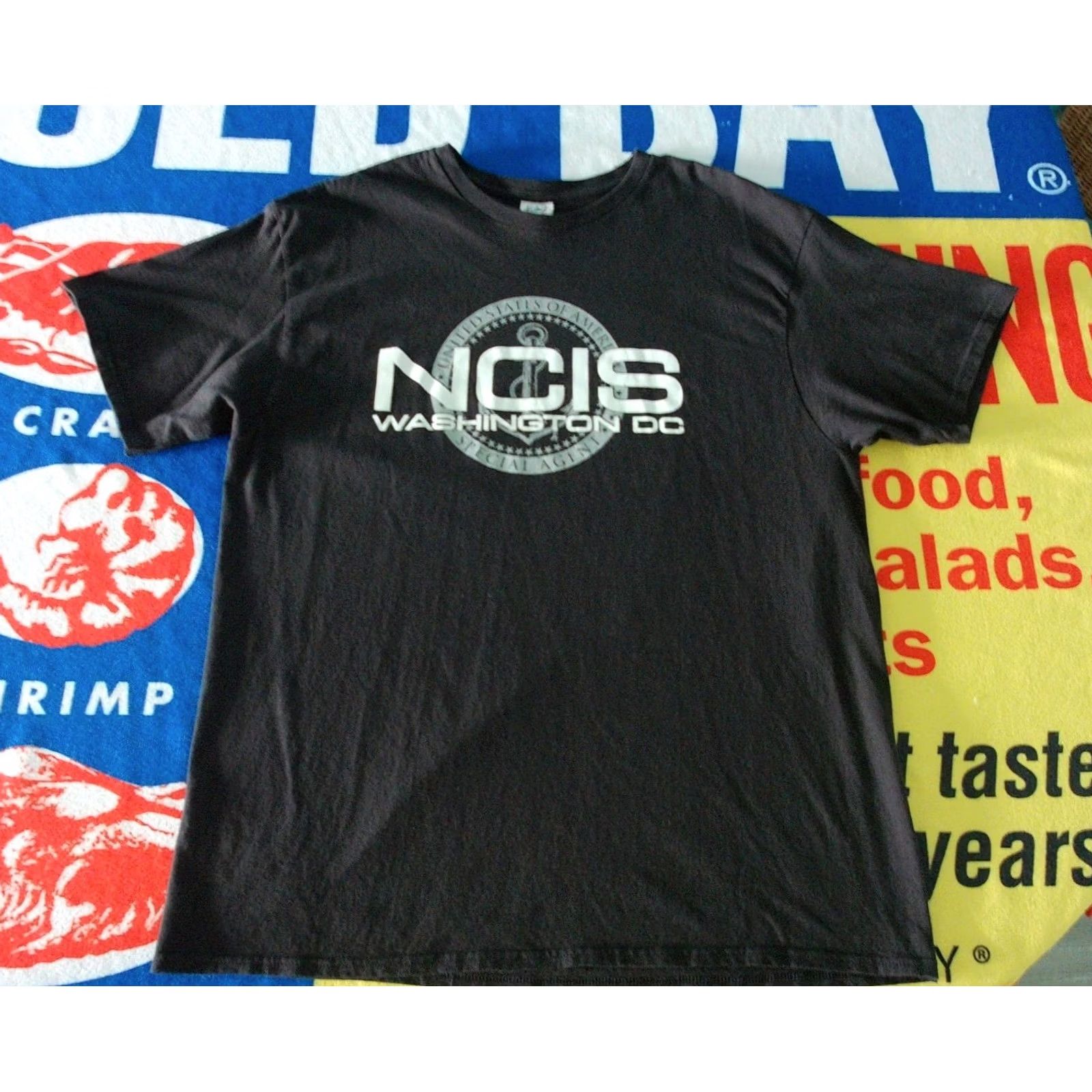 Delta NCIS Washington DC Special Agent graphic T Shirt Men's XL NAVAL TV SERIES DRAMA Shirt Men XL Black Graphic Print Navy Delta Pro Weight Cotton Vintage Size US XL / EU 56 / 4 - 2 Thumbnail