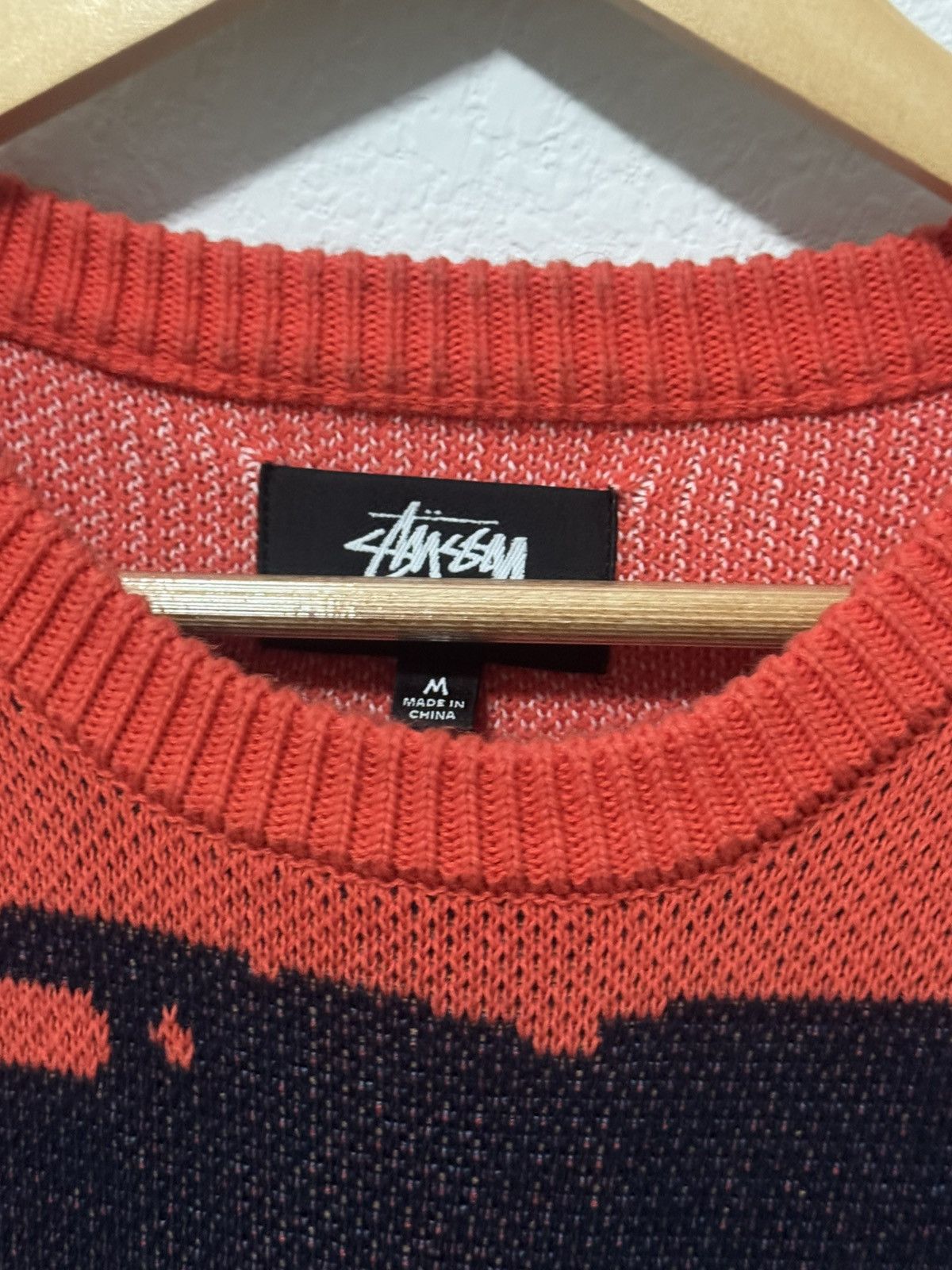 Stussy Bob Marley Stussy knit crewneck Size US M / EU 48-50 / 2 - 3 Thumbnail