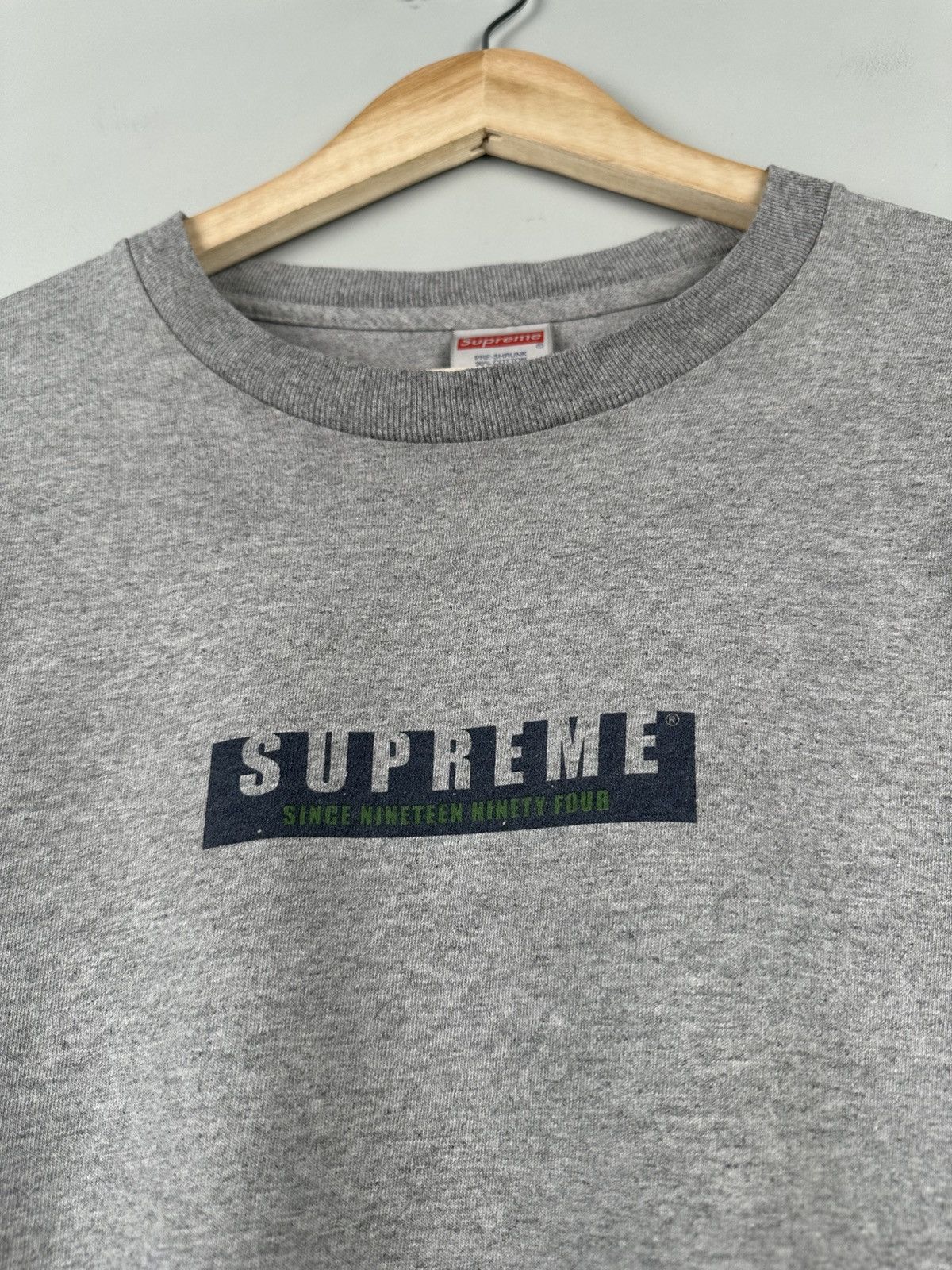 Supreme Supreme Box Logo Long Sleeve Tee Oversized Size US M / EU 48-50 / 2 - 4 Thumbnail