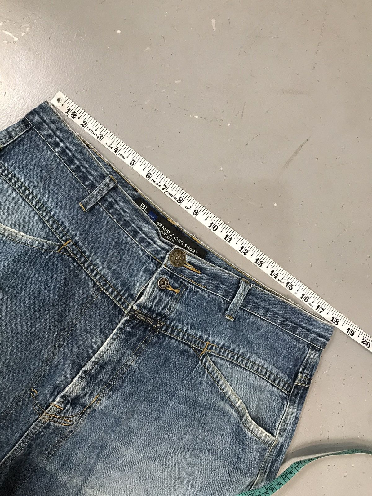 Marithe + Francois Girbaud × Vintage Vintage marithe Francois girbaud long jort Size US 36 / EU 52 - 9 Thumbnail