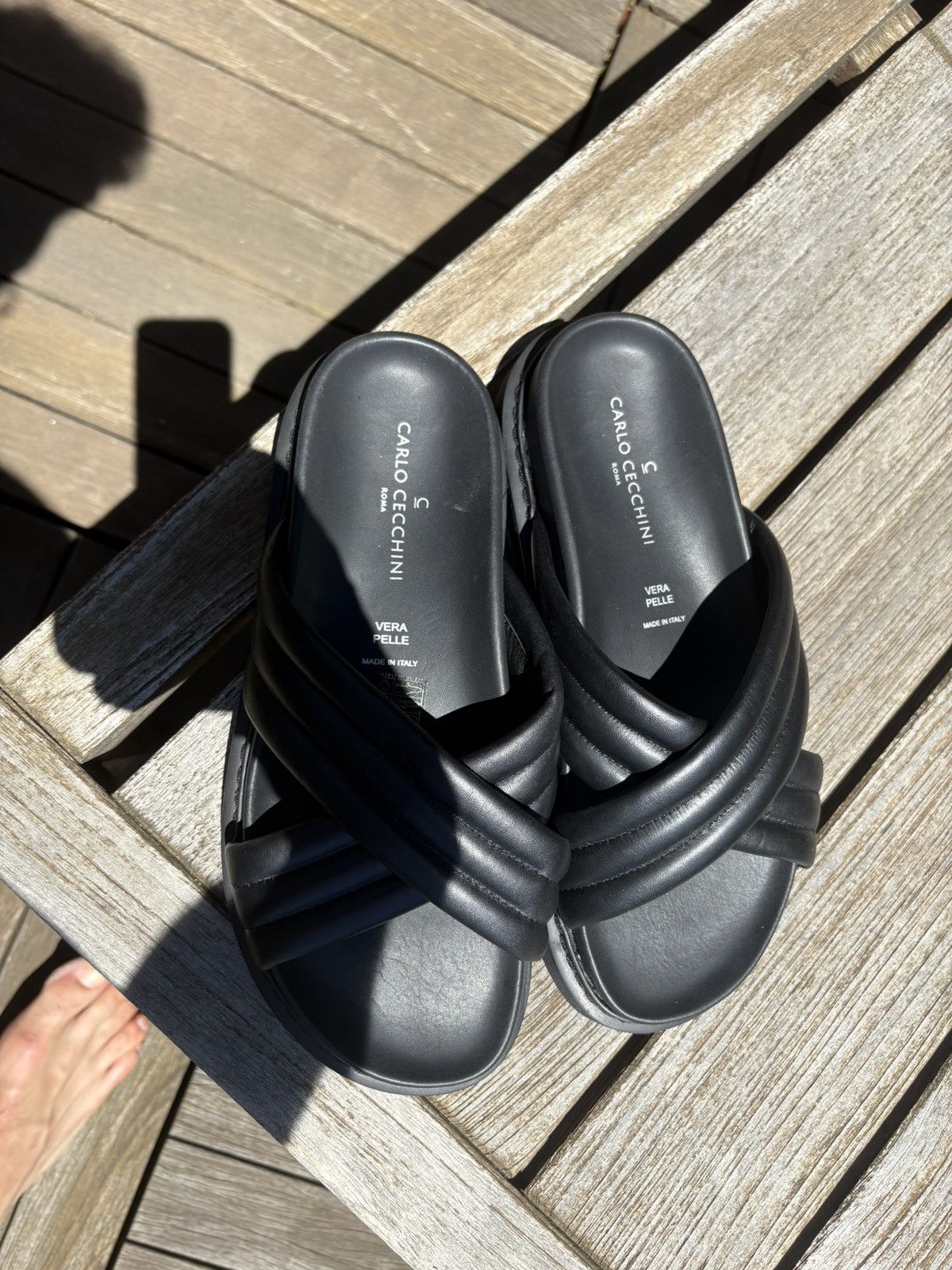 Other Italian leather sandals Size US 8 / EU 41 - 5 Thumbnail