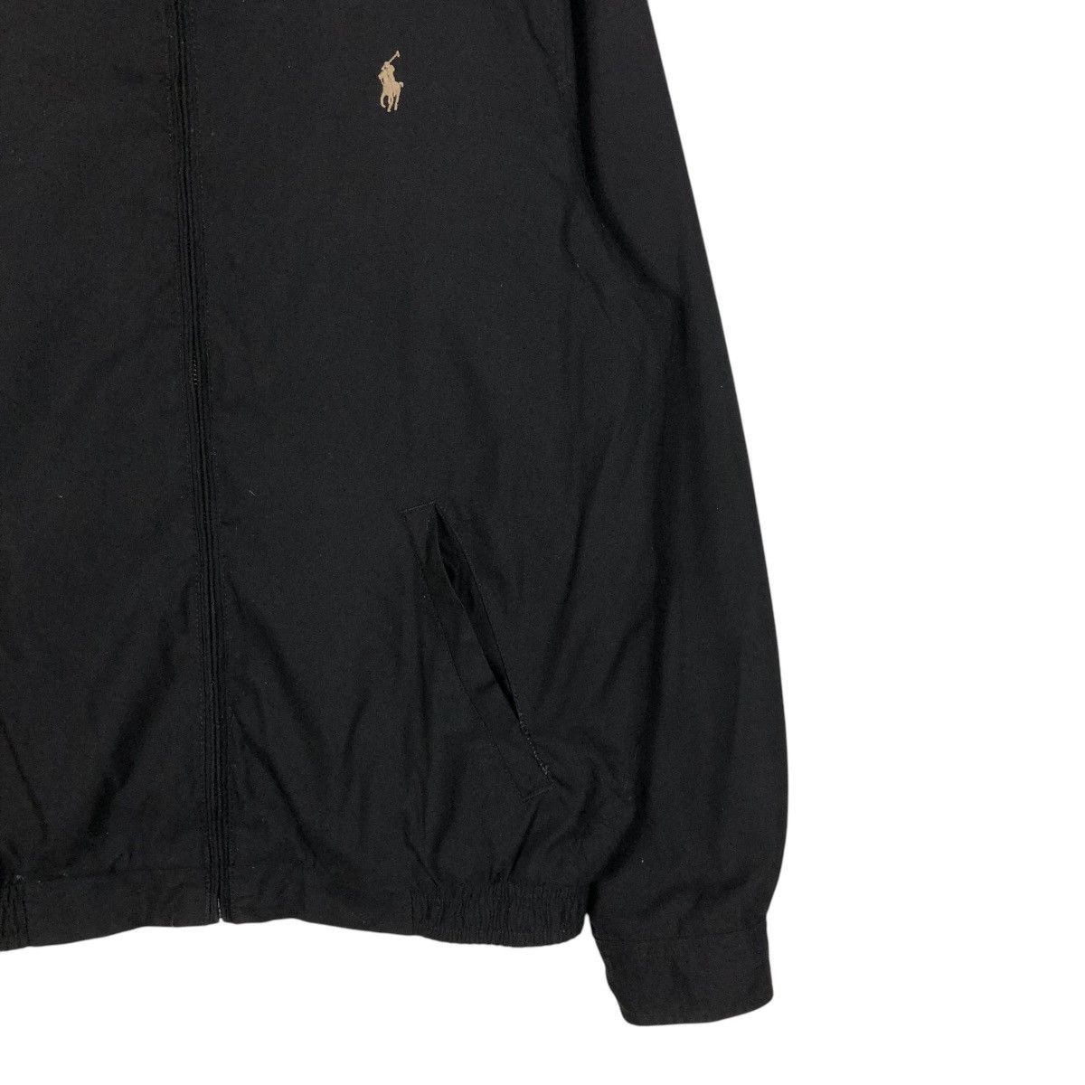Polo Ralph Lauren 🔥RICH BLACK VINTAGE BOMBER JACKET POLO RALPH LAUREN BLANKET Size US S / EU 44-46 / 1 - 8 Thumbnail